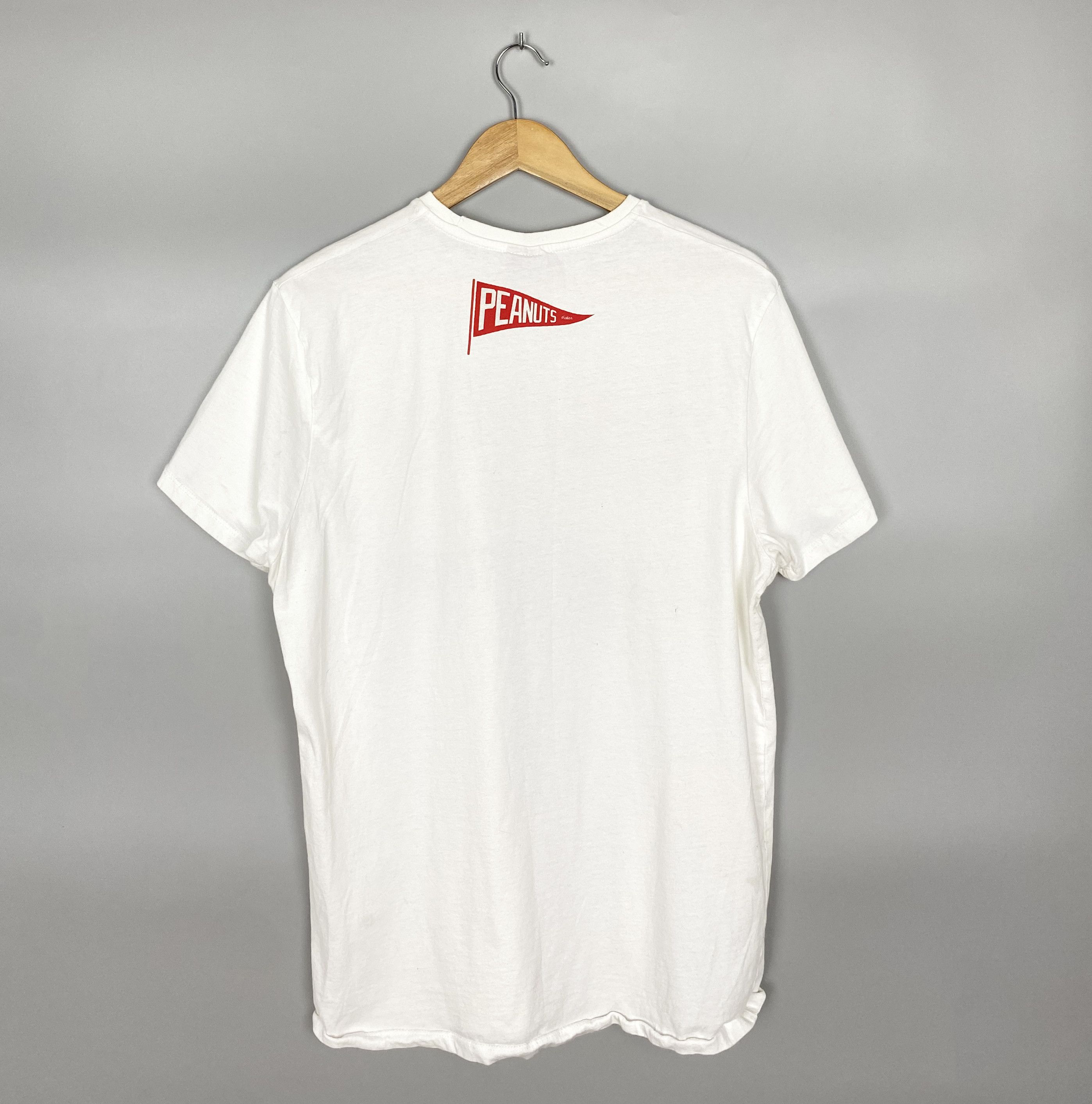 Cartoon Network × Peanuts Peanuts Snoopy White Tee Size US XL / EU 56 / 4 - 3 Thumbnail