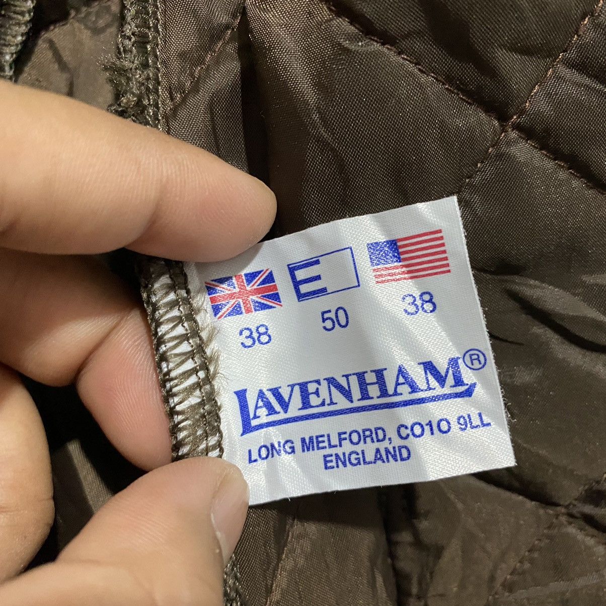 Edifice Japan × Lavenham Vintage LAVENHAM LONG MELFORD X EDIFICE Quilted Jacket Size US L / EU 52-54 / 3 - 10 Thumbnail