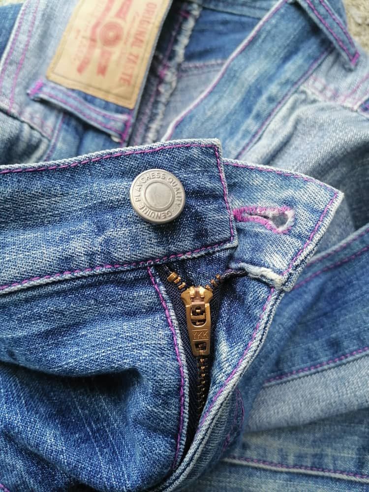 Designer × Hysteric Glamour Inspired by Hysteric Glamour Kinky Styles Denim Jeans Size 27" / US 4 / IT 40 - 5 Thumbnail