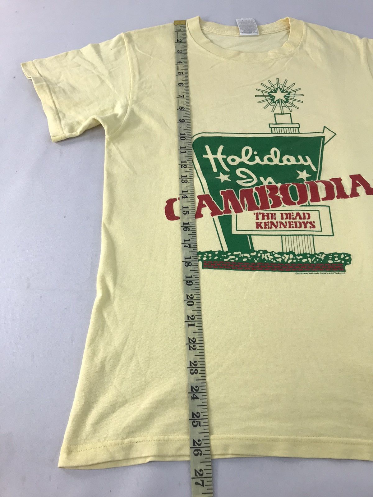 Band Tees × Dead Kennedys Holidays In Cambodia Album The Dead Kennedys Punk Rock Band Size US S / EU 44-46 / 1 - 10 Thumbnail