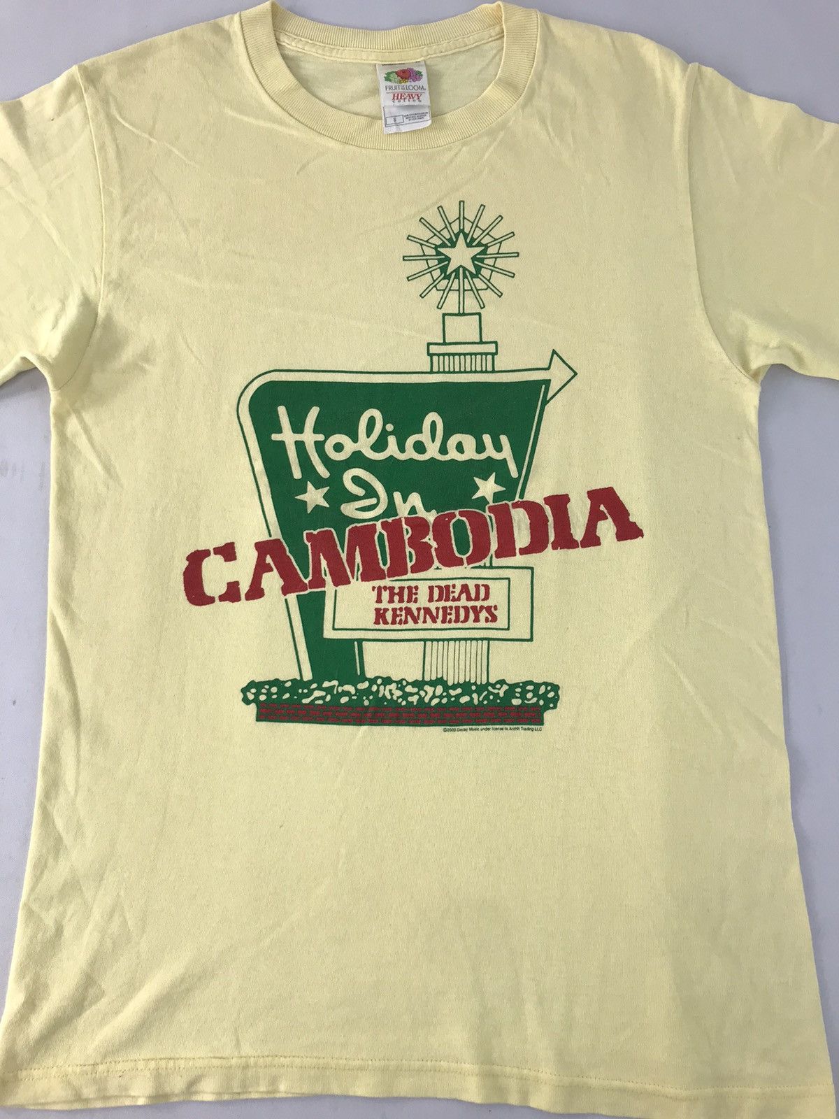Band Tees × Dead Kennedys Holidays In Cambodia Album The Dead Kennedys Punk Rock Band Size US S / EU 44-46 / 1 - 3 Thumbnail