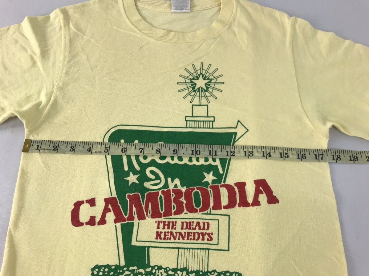 Band Tees × Dead Kennedys Holidays In Cambodia Album The Dead Kennedys Punk Rock Band Size US S / EU 44-46 / 1 - 9 Thumbnail