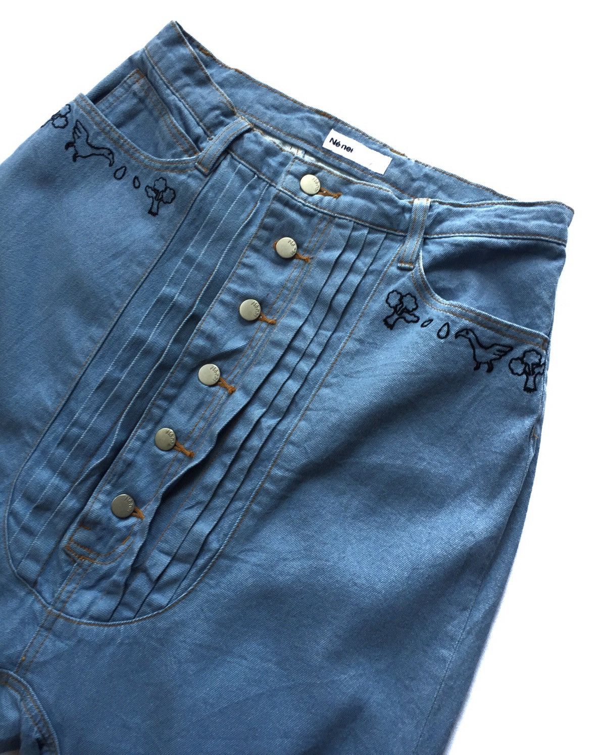 Issey Miyake ISSEY MIYAKE HIGH WAIST SHORTPANTS Size US 31 - 3 Thumbnail