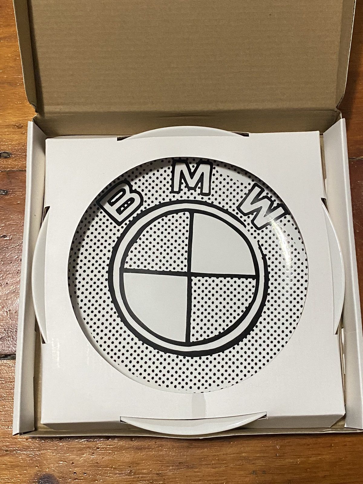 BMW × Joshua Vides Joshua Vides x BMW Ceramic Roundel Logo Plate Brand New! Size ONE SIZE - 4 Thumbnail