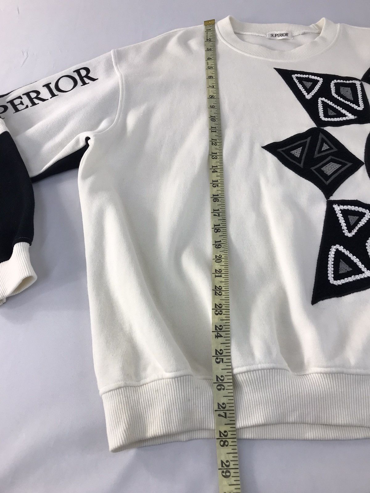 Japanese Brand × Vintage Vintage Superior Sweatshirt Embroidery Art Design Size US XL / EU 56 / 4 - 12 Thumbnail