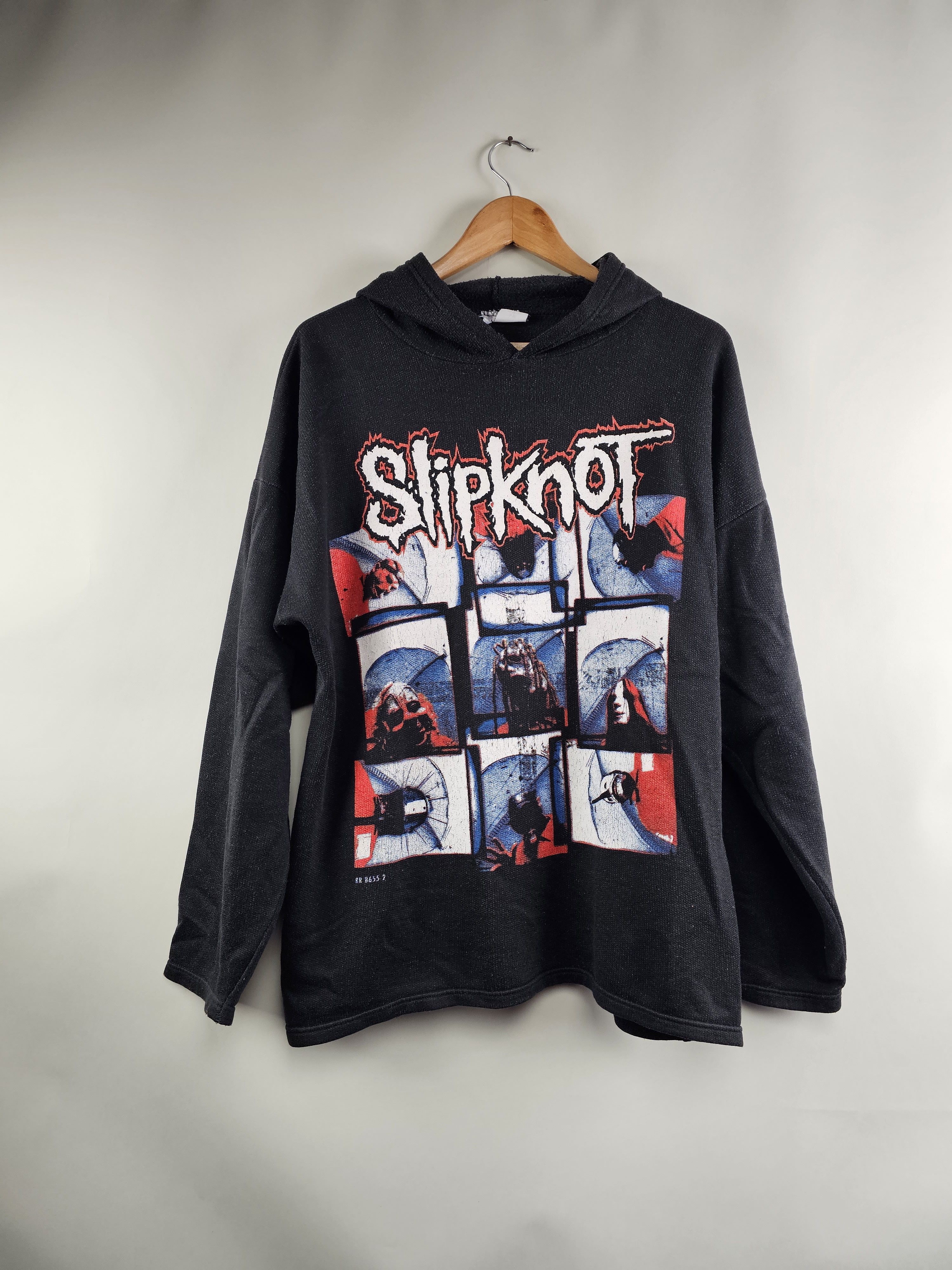 Band Tees × Slipknot × Vintage 90s Slipknot Hoodie Size US XL / EU 56 / 4 - 8 Thumbnail