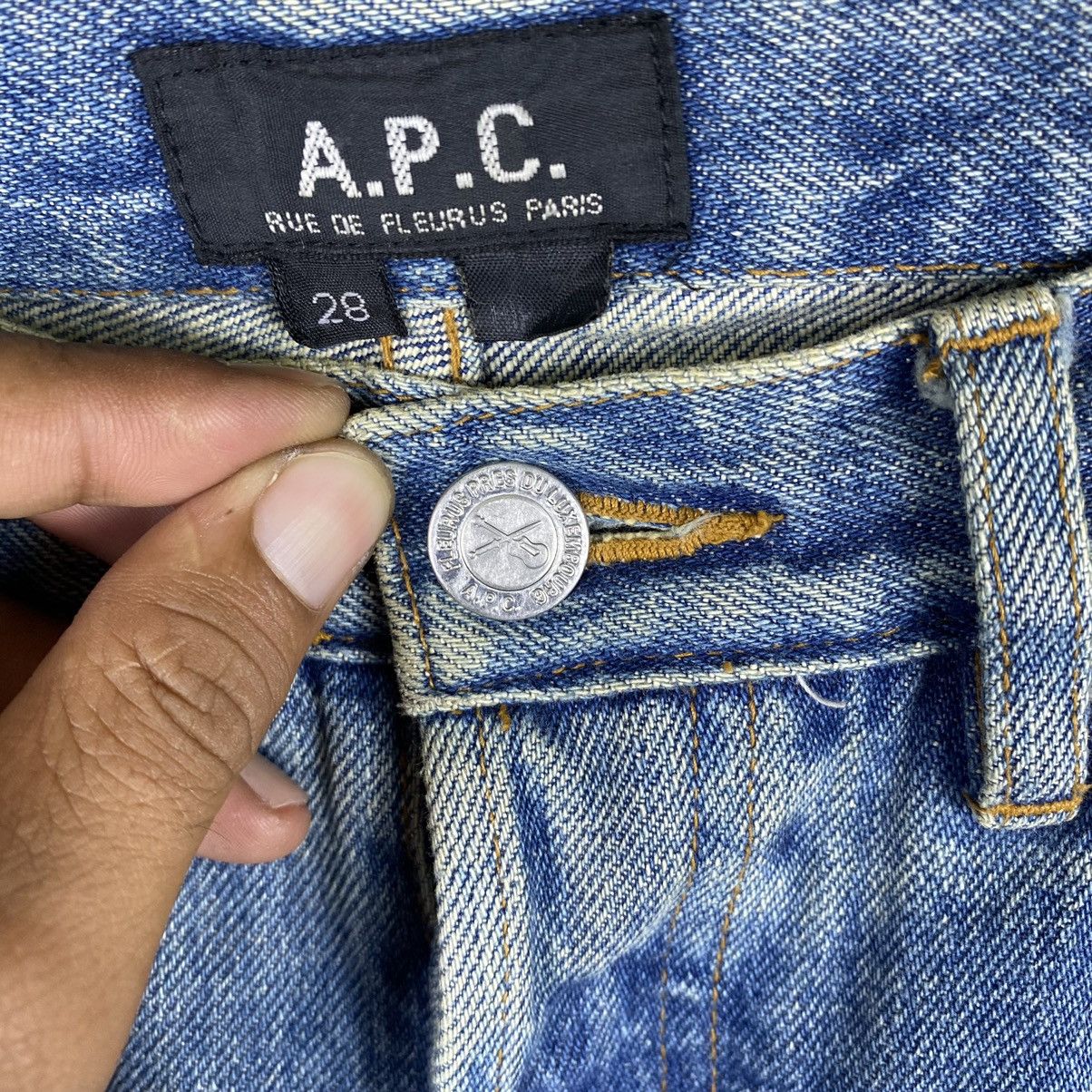 A.P.C. Vintage A.P.C Selvedge Denim Jeans 31x27.5 Size US 31 - 7 Thumbnail