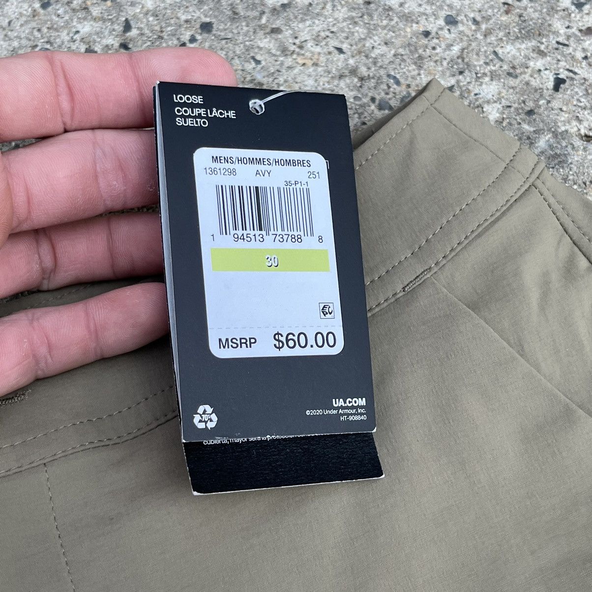 Under Armour Under Armour UPF 30 Loose Fit Shorts Size US 30 / EU 46 - 9 Thumbnail