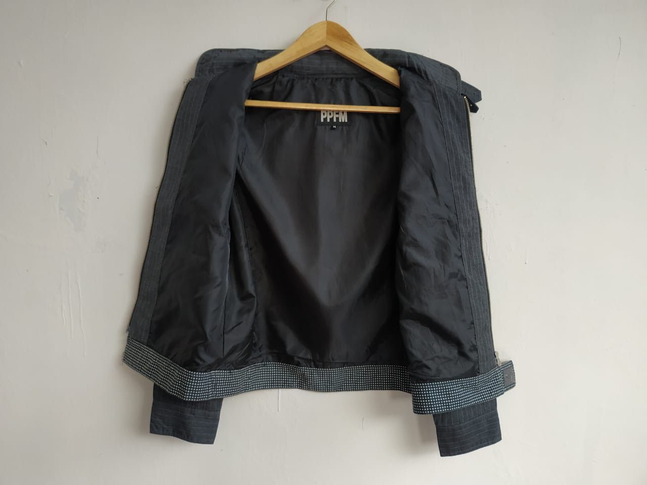 Japanese Brand × PPFM × Seditionaries Fit XS to S, PPFM Pinstripe Triple Zip Jacket Size US XS / EU 42 / 0 - 4 Thumbnail