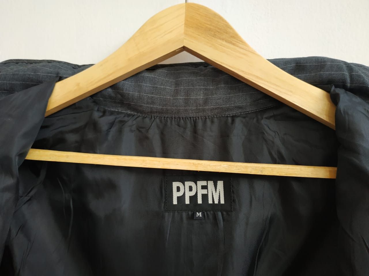 Japanese Brand × PPFM × Seditionaries Fit XS to S, PPFM Pinstripe Triple Zip Jacket Size US XS / EU 42 / 0 - 5 Thumbnail