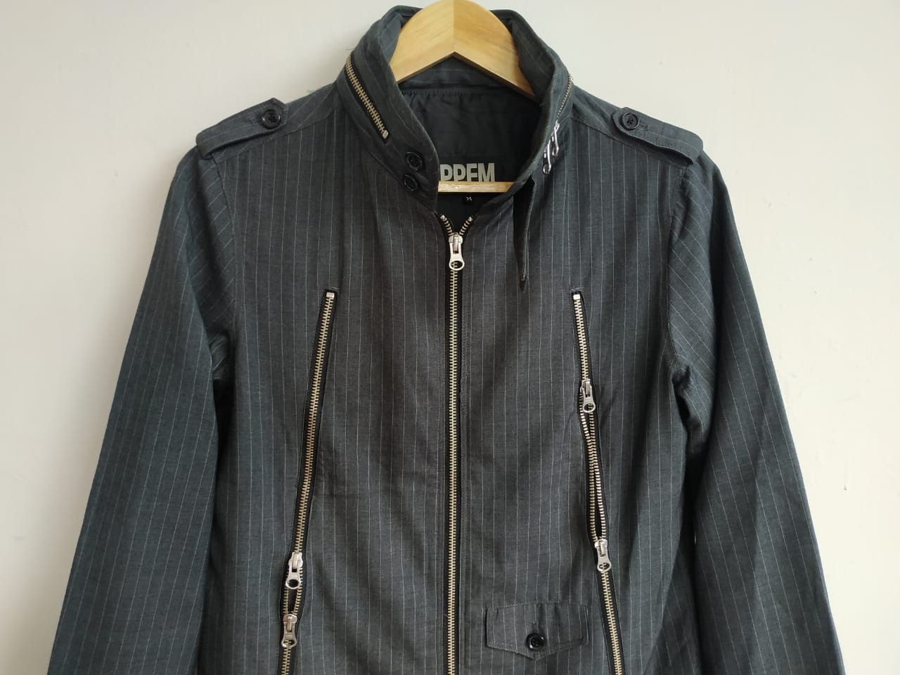 Japanese Brand × PPFM × Seditionaries Fit XS to S, PPFM Pinstripe Triple Zip Jacket Size US XS / EU 42 / 0 - 9 Thumbnail