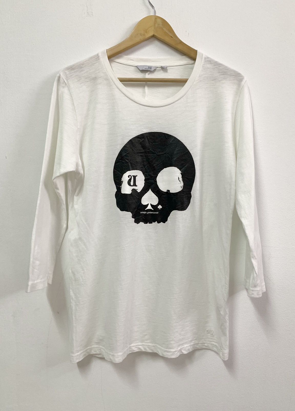 Japanese Brand 3q Uniqlo Undercover skull tshirt Size L / US 10 / IT 46 - 1 Thumbnail