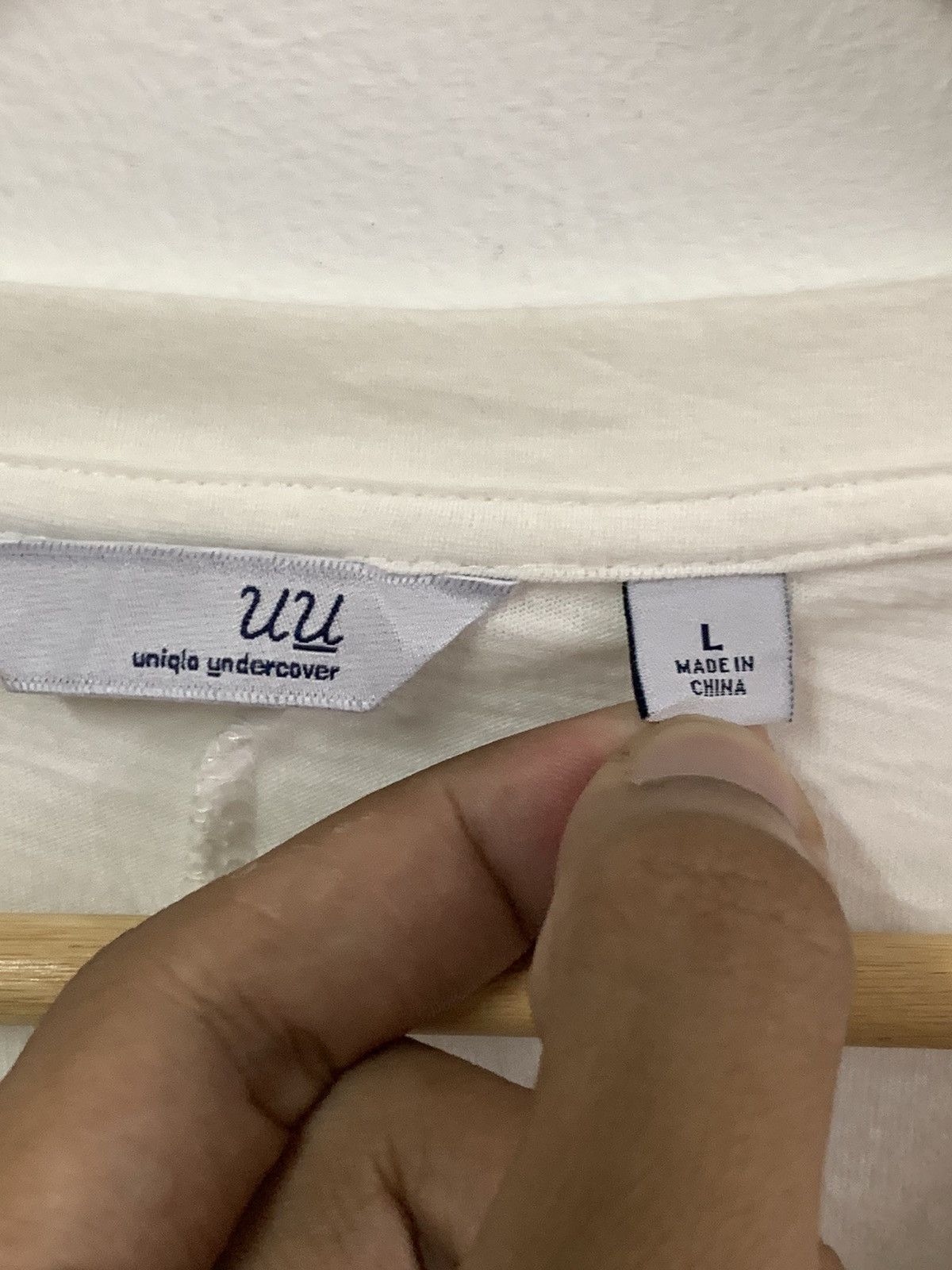 Japanese Brand 3q Uniqlo Undercover skull tshirt Size L / US 10 / IT 46 - 7 Thumbnail
