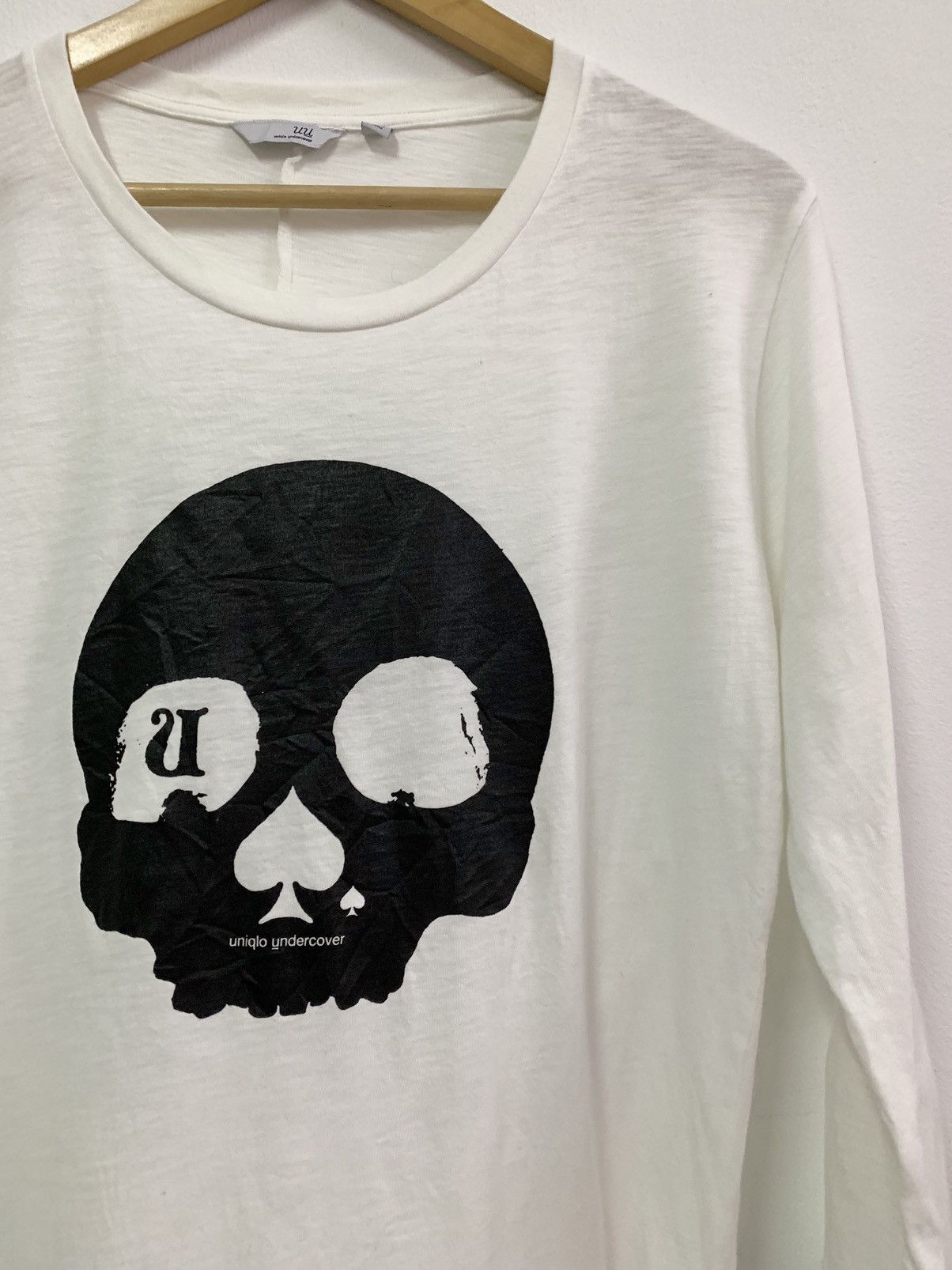 Japanese Brand 3q Uniqlo Undercover skull tshirt Size L / US 10 / IT 46 - 3 Thumbnail