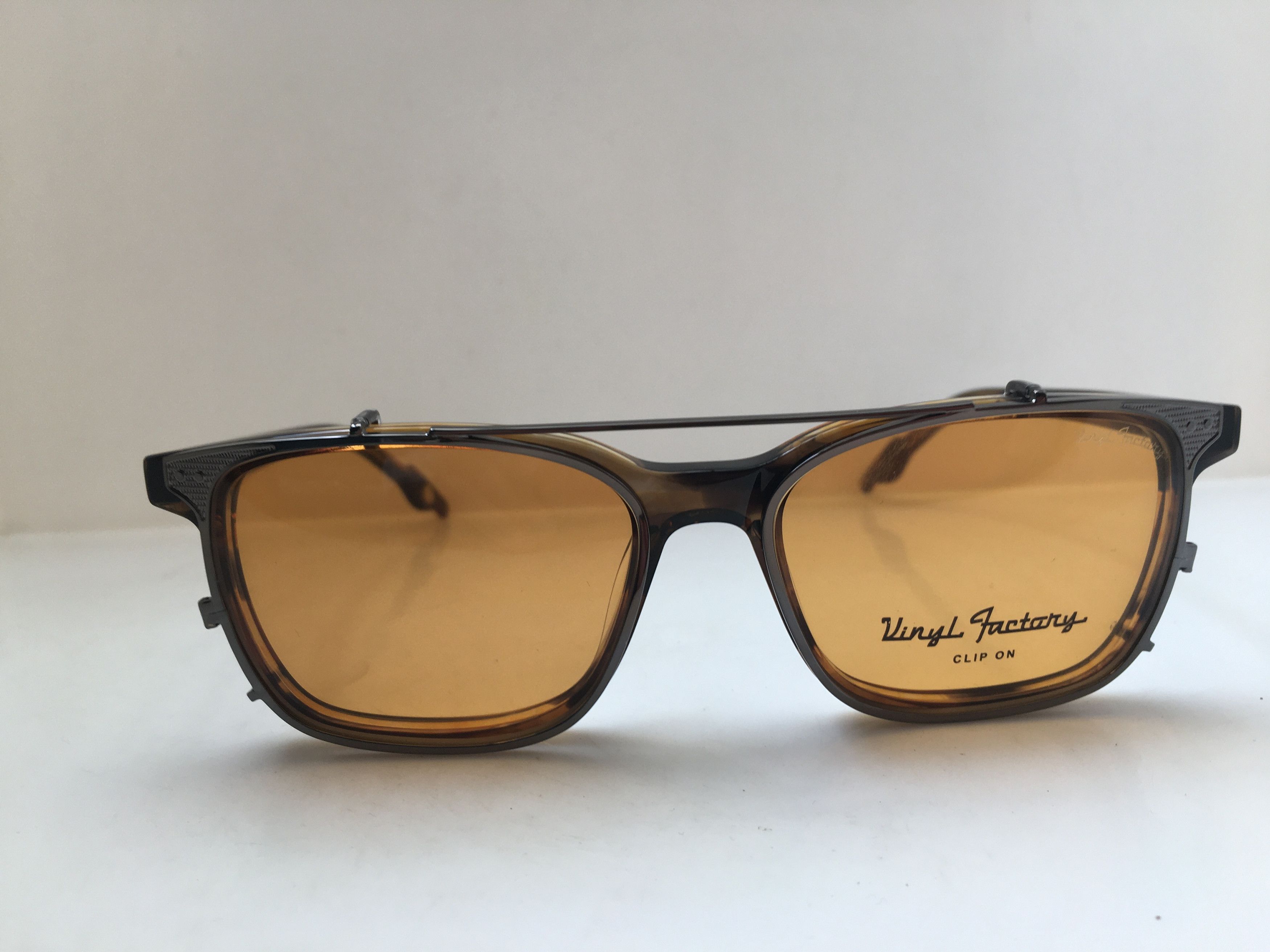 Vinyl Factory Allsopp C1 Eyeglasses Frame w/Clip Sunglasses