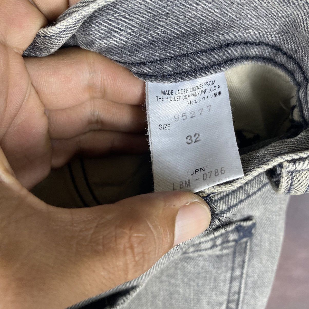 Japanese Brand × Jean × Lee Steals🔥Vintage Japanese Beams x Lee Union Made Flare Jeans Size US 32 / EU 48 - 11 Thumbnail
