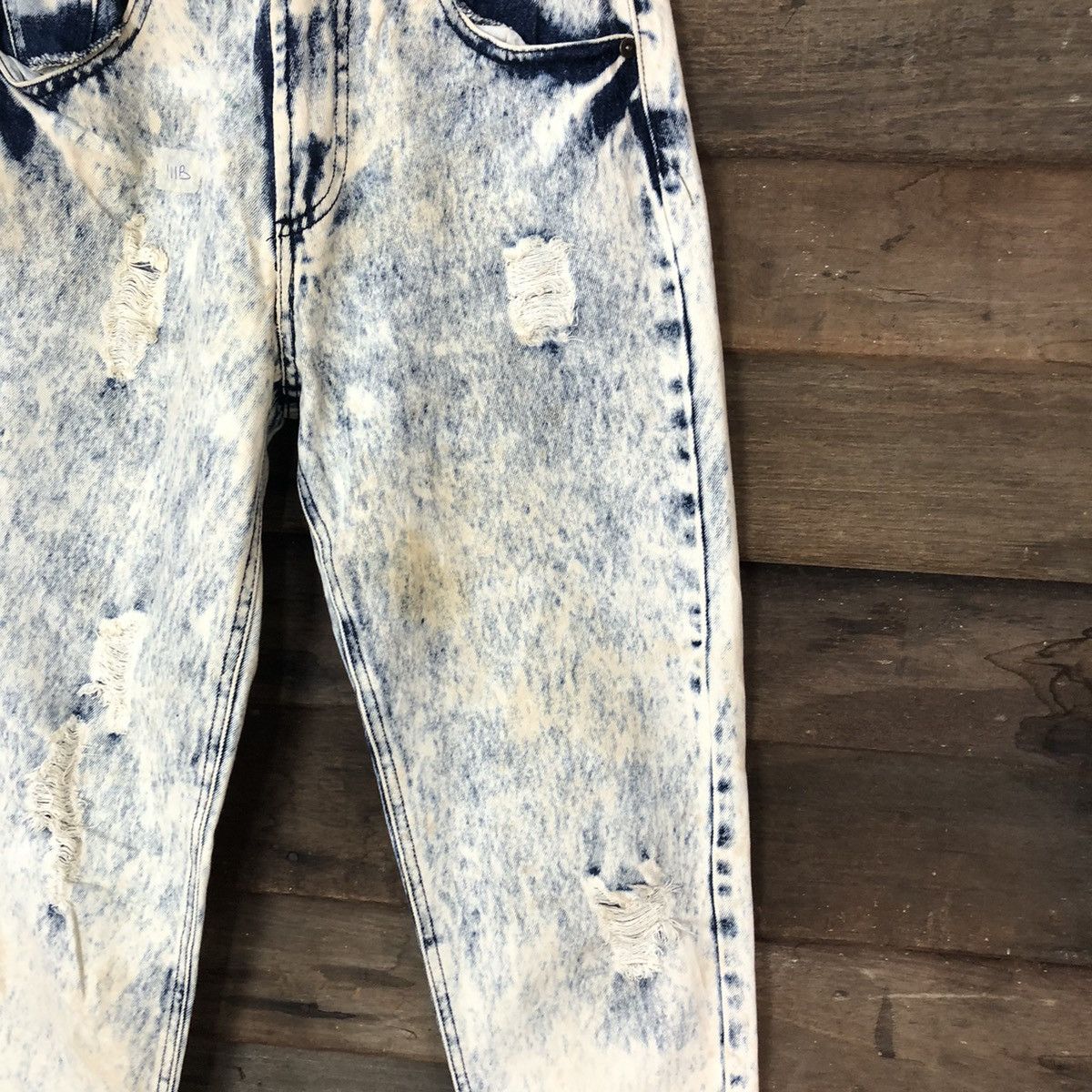 Forever 21 Forever 21 White Distressed Denim Pants #111B Size 26" / US 2 / IT 38 - 9 Thumbnail