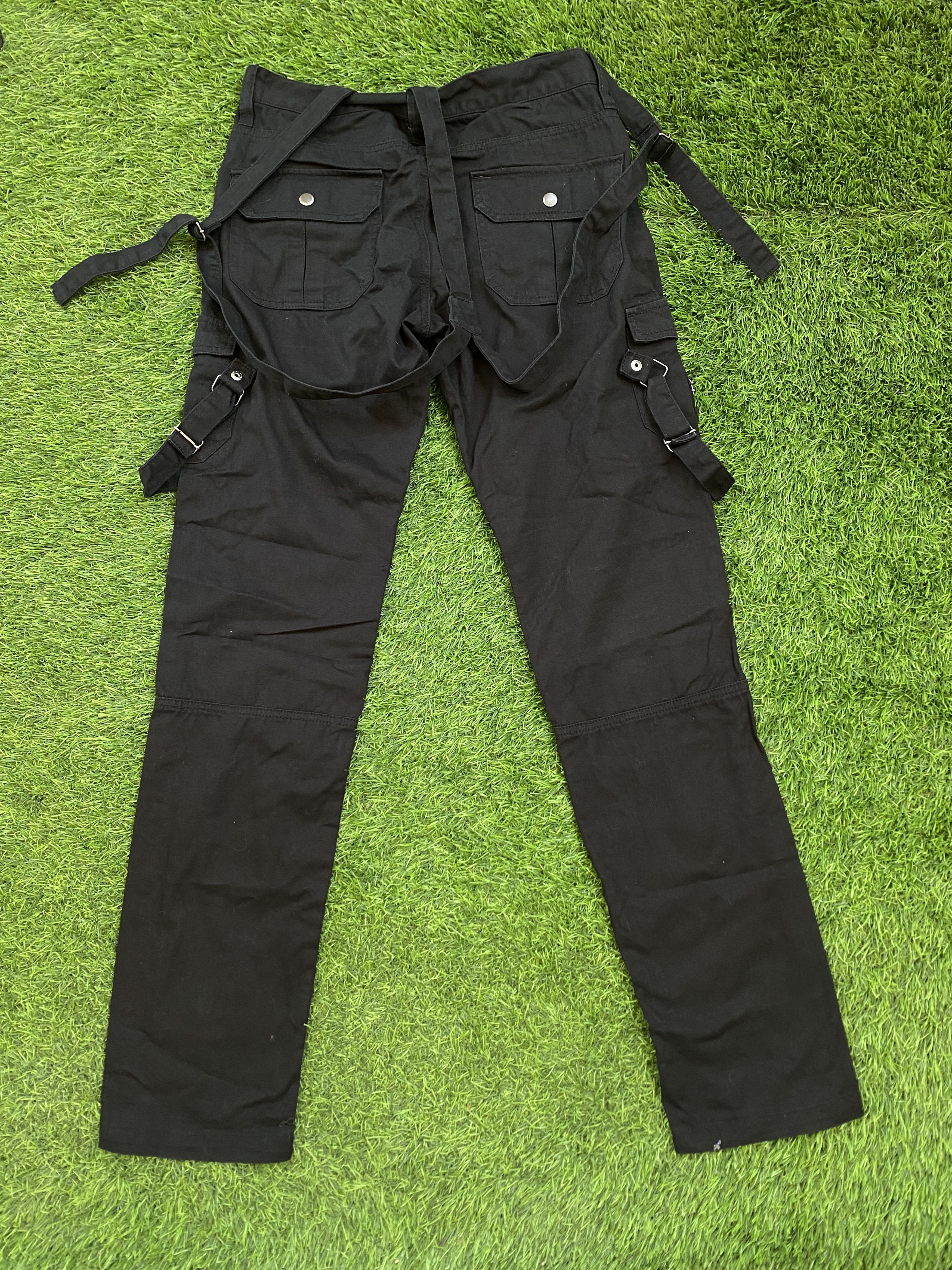 Japanese Brand × Seditionaries Semantic Design Bondage Cargo Pants / Overalls Suspenders Size US 31 - 3 Thumbnail