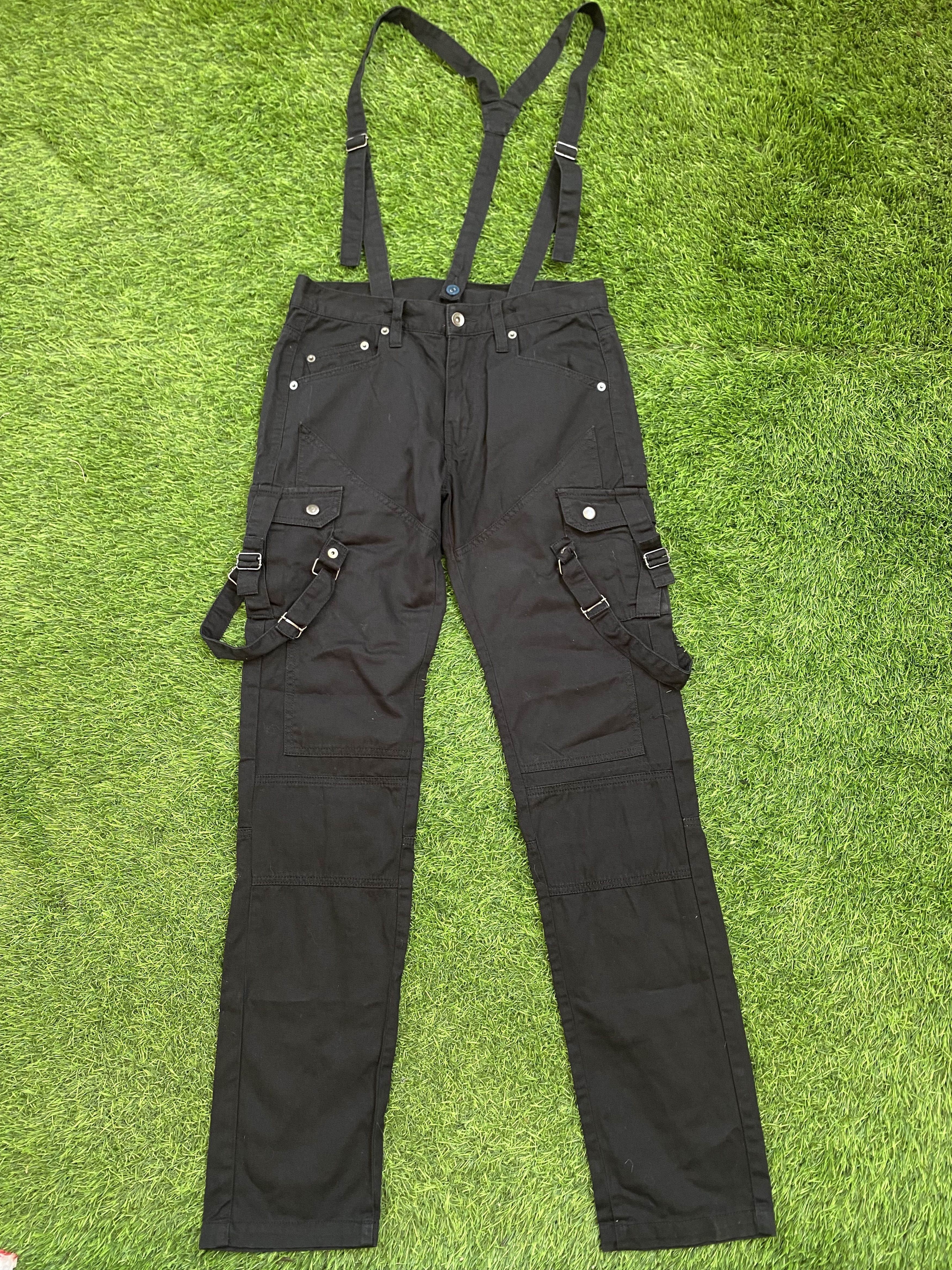 Japanese Brand × Seditionaries Semantic Design Bondage Cargo Pants / Overalls Suspenders Size US 31 - 2 Thumbnail
