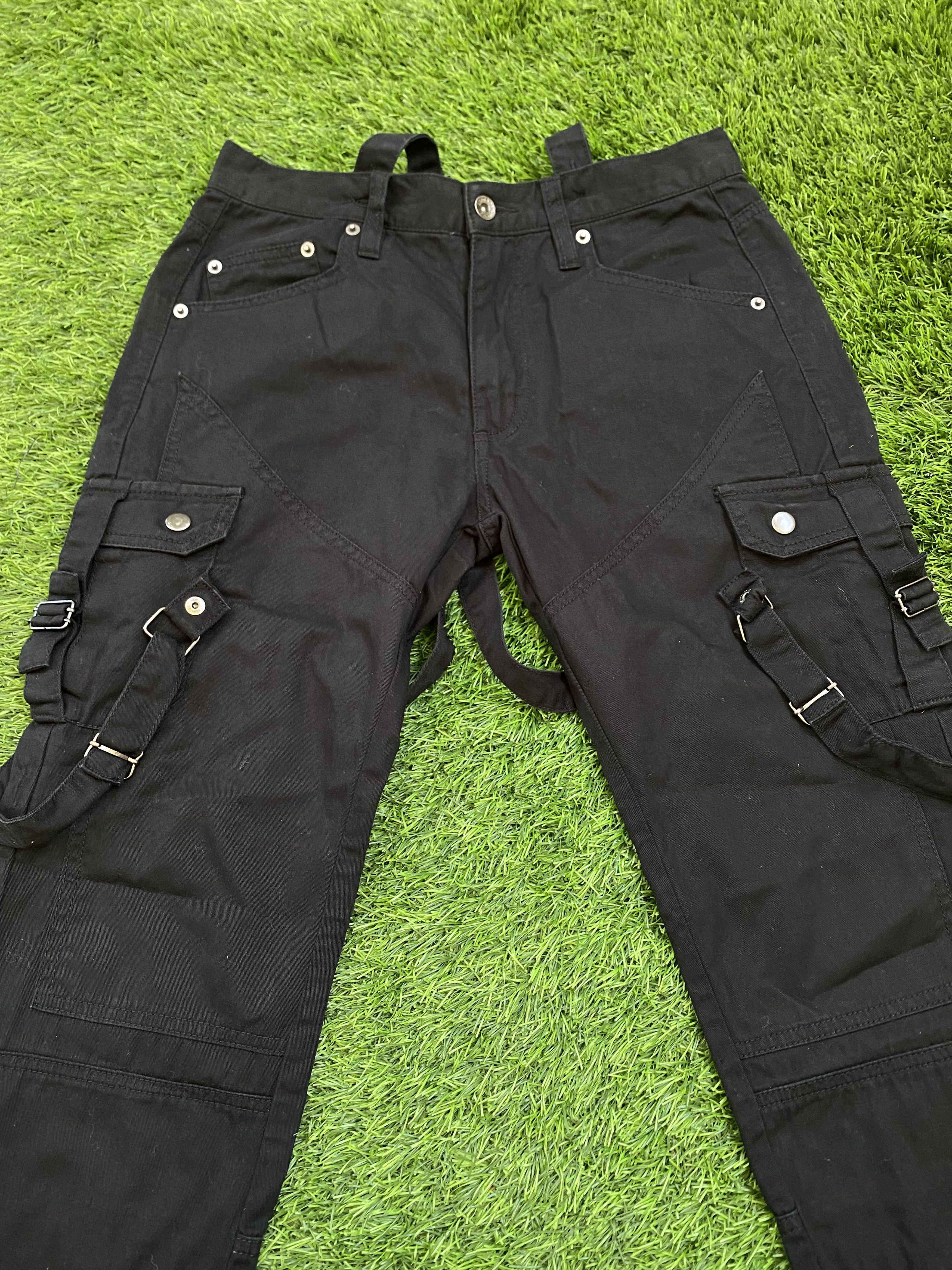 Japanese Brand × Seditionaries Semantic Design Bondage Cargo Pants / Overalls Suspenders Size US 31 - 4 Thumbnail