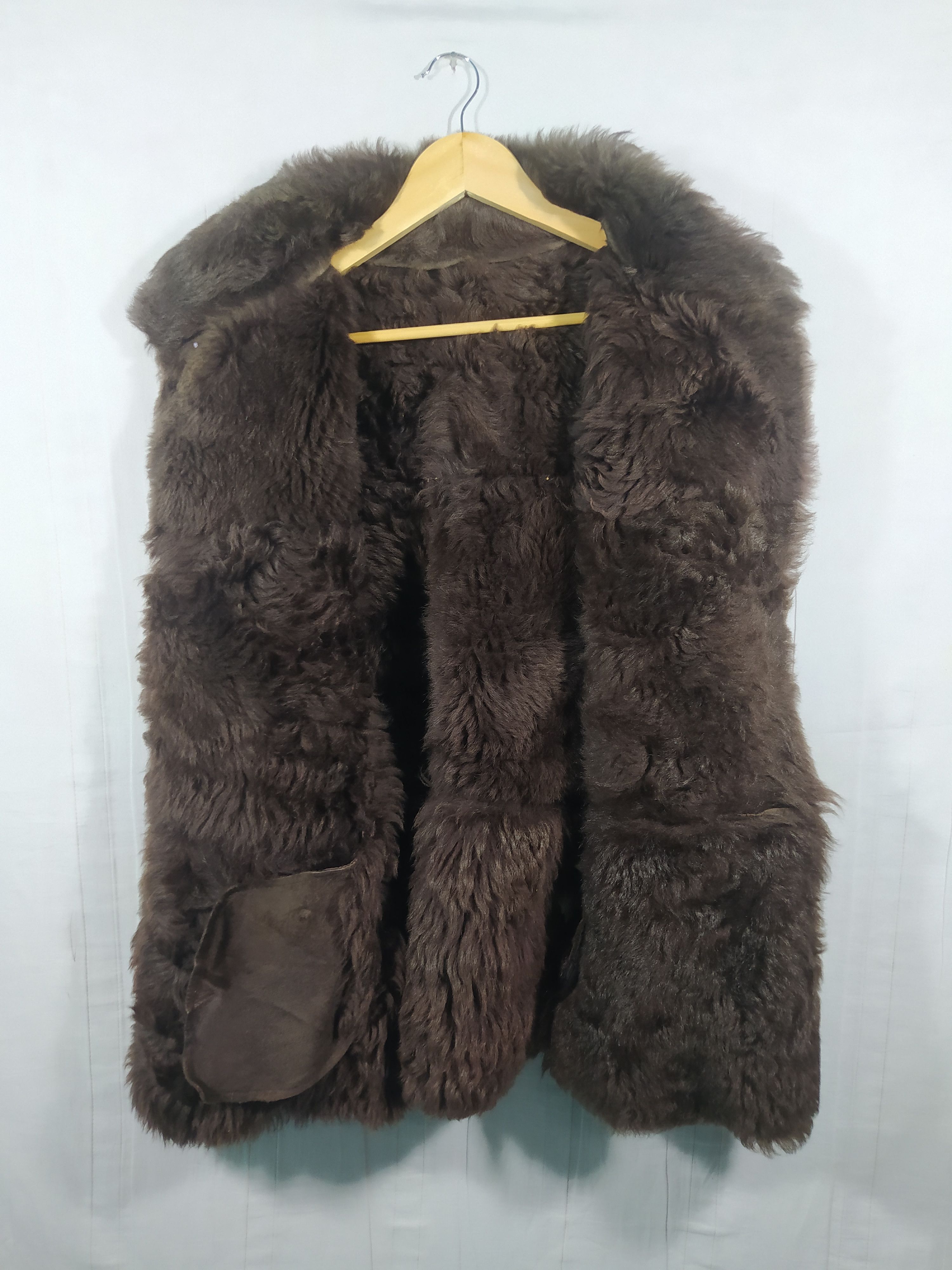 Other Sheepskin shearling fur vest outwear Size L / US 10 / IT 46 - 6 Thumbnail