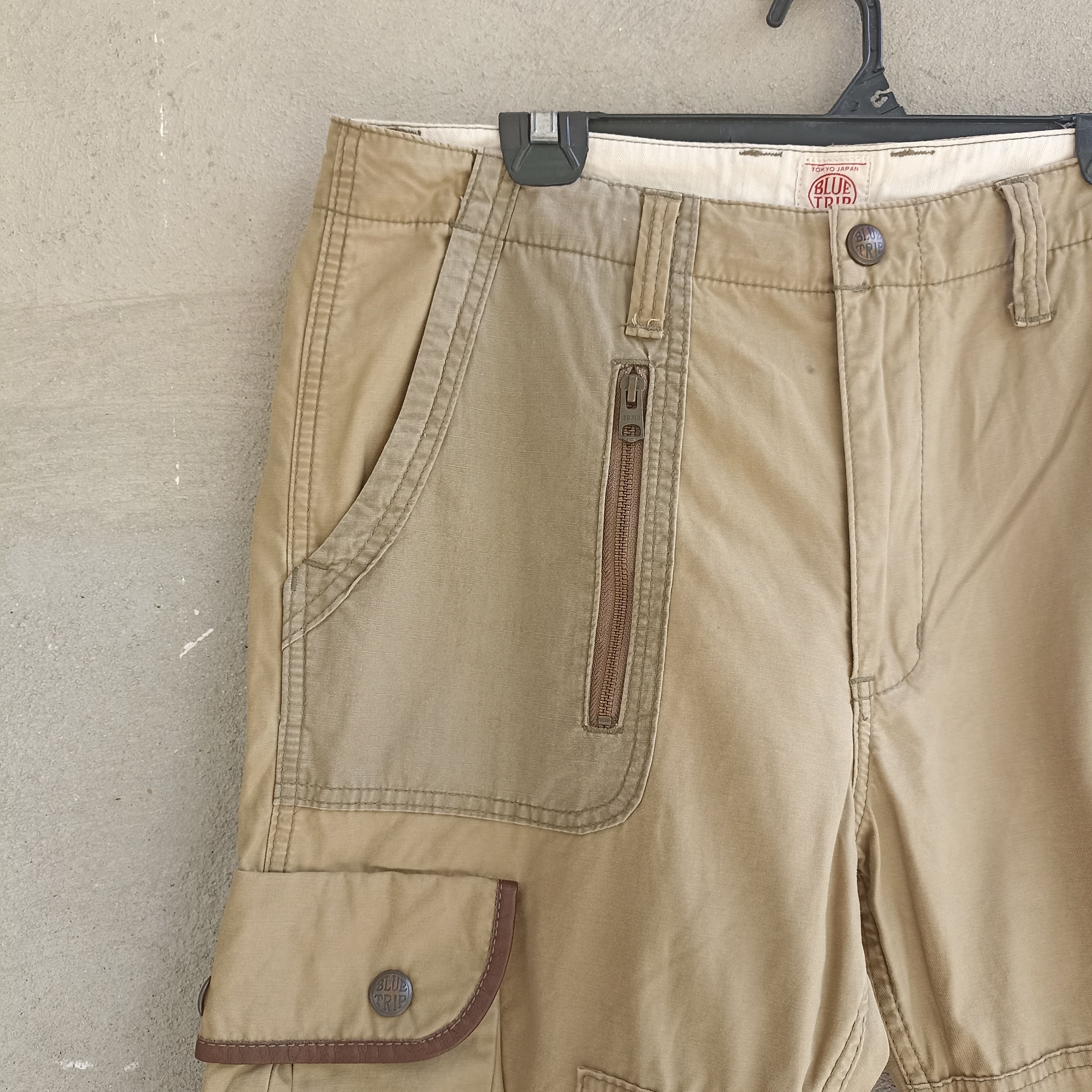 Edwin × Japanese Brand Ten Pocket Edwin Bluetrip Multipocket Cargopant Size US 36 / EU 52 - 4 Thumbnail