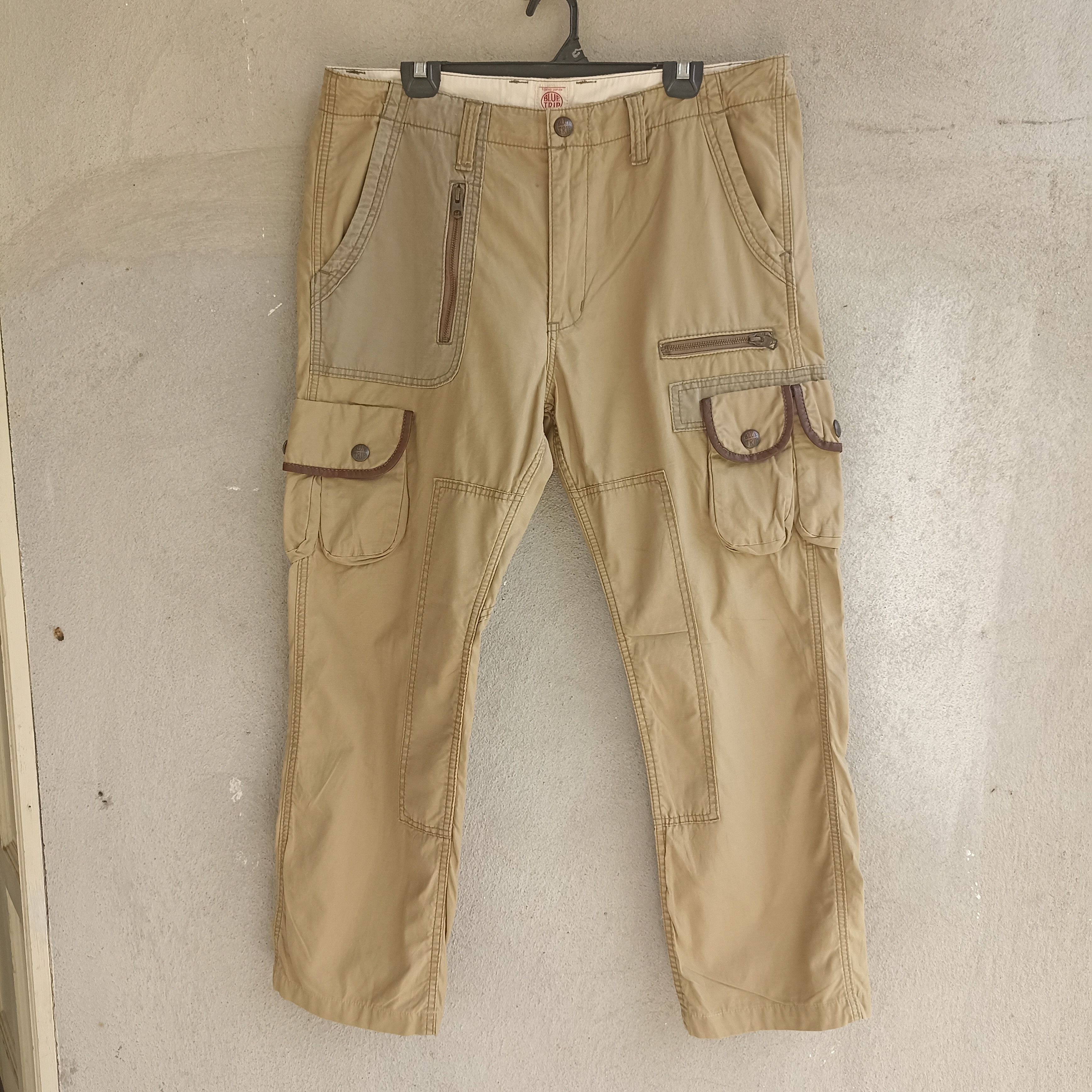 Ten Pocket Edwin Bluetrip Multipocket Cargopant