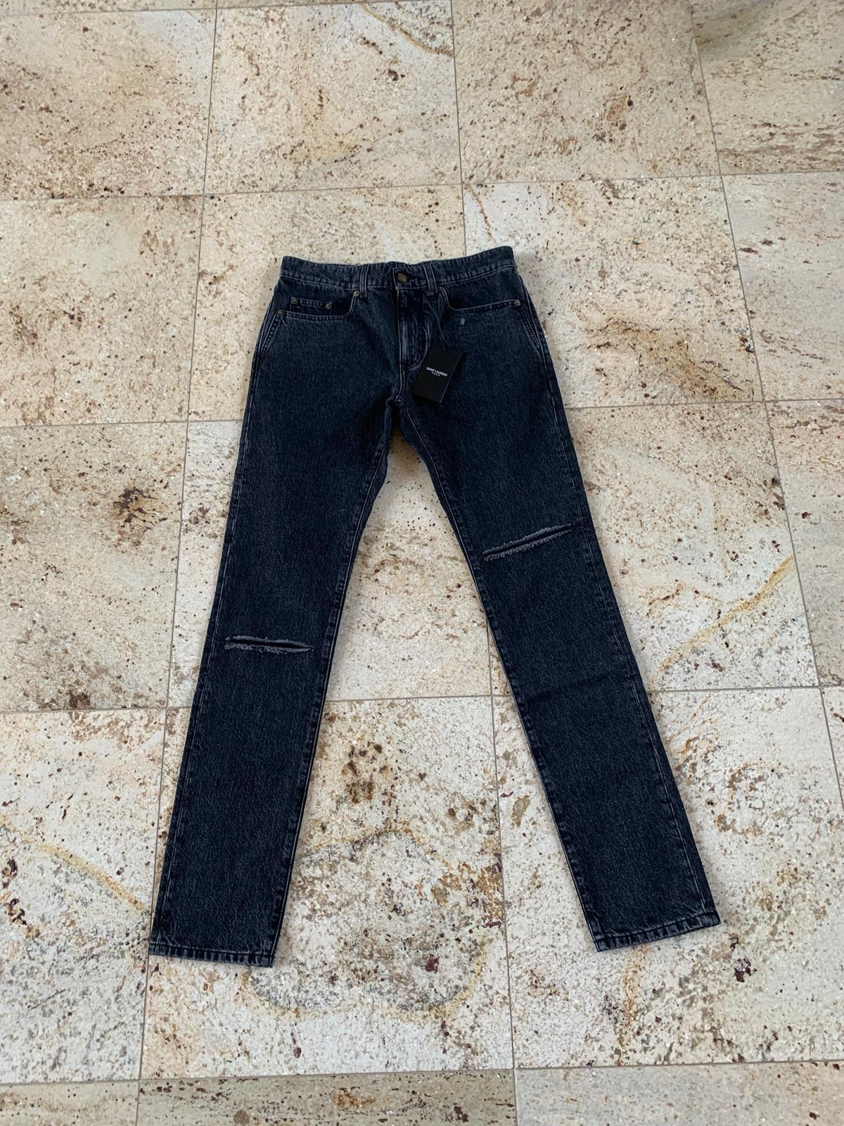 Saint Laurent Paris D02 Denim in Black Size US 30 / EU 46 - 14 Thumbnail