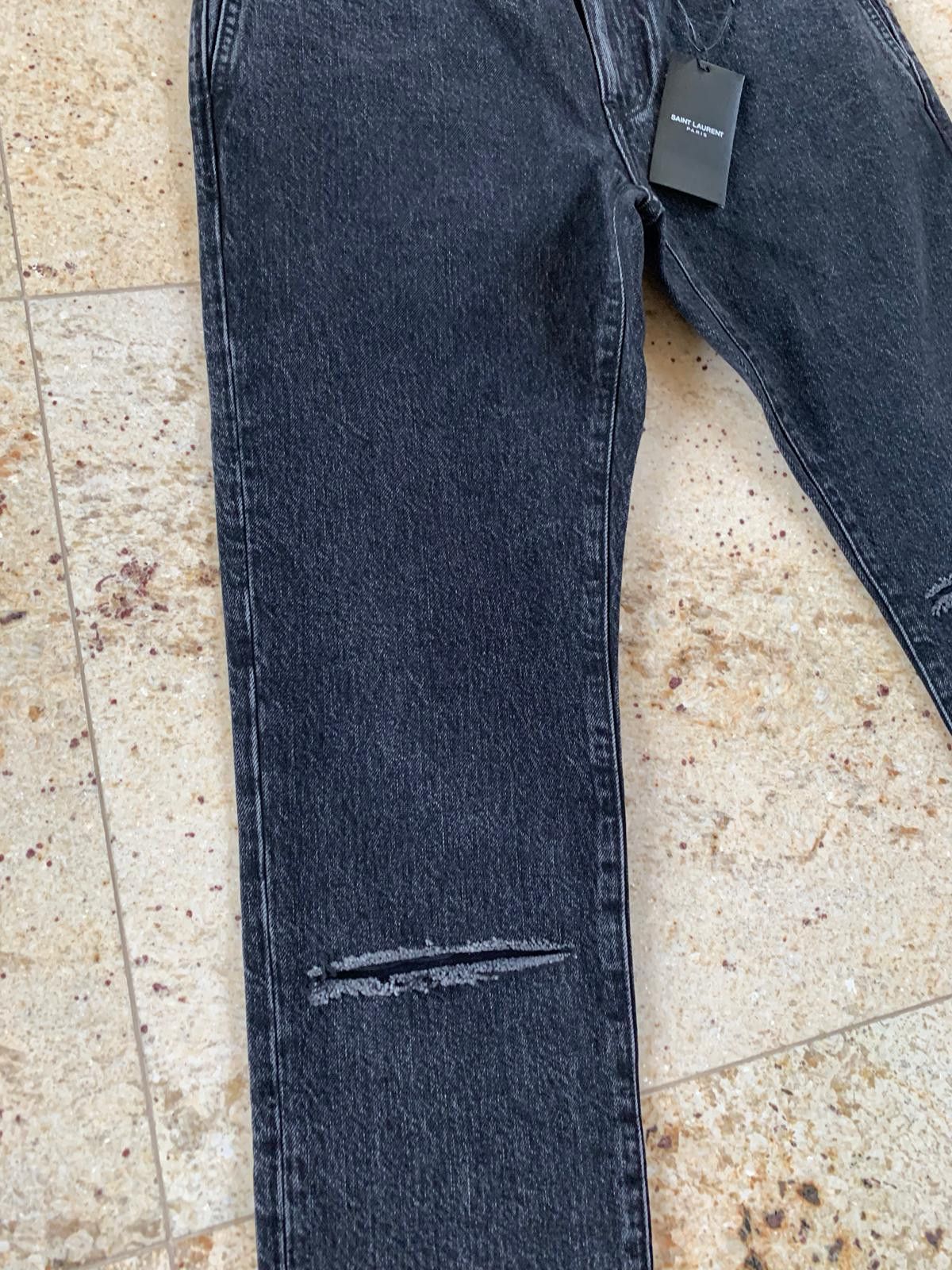 Saint Laurent Paris D02 Denim in Black Size US 30 / EU 46 - 12 Thumbnail