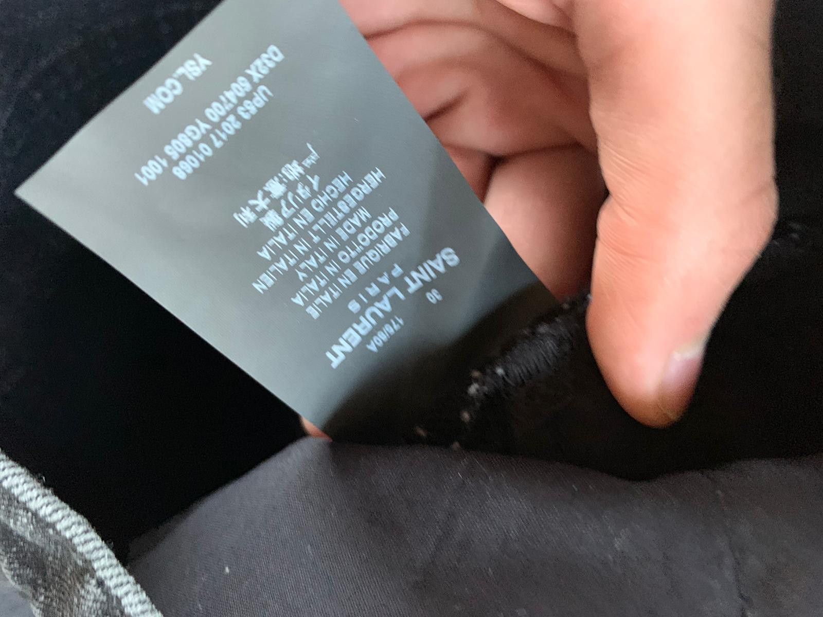 Saint Laurent Paris D02 Denim in Black Size US 30 / EU 46 - 8 Thumbnail
