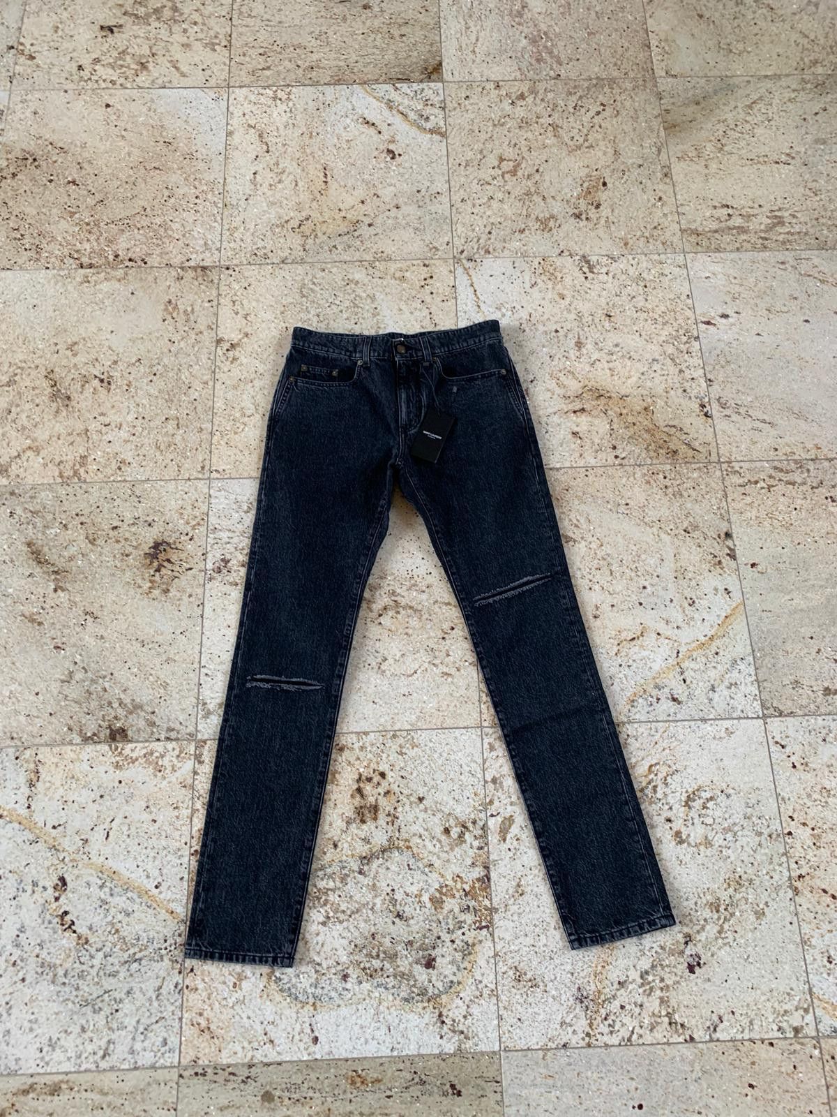 Saint Laurent Paris D02 Denim in Black Size US 30 / EU 46 - 15 Thumbnail