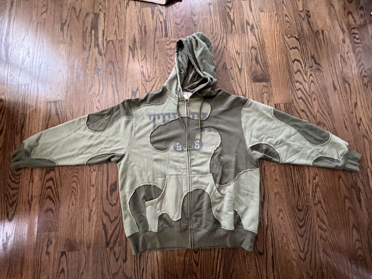 【日本未入荷】TELFAR Camo Hoodie｜都会にとけるヘザーグレー TELFAR-CAMO-HOODIE-PINK-SAND-