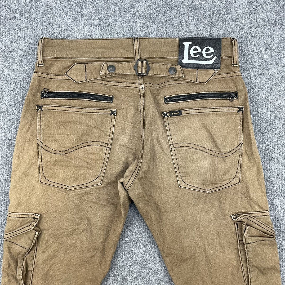 Lee × Vintage Vintage Distressed Lee Rider Cargo Bush Pants Zipper Brown Size US 32 / EU 48 - 7 Thumbnail