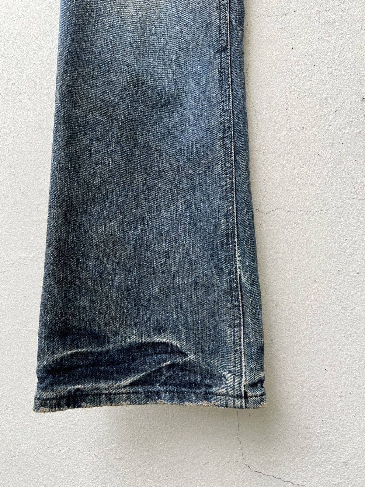 Japanese Brand × Lee × Vintage Vintage Lee X Japan Mud Wash Denim Flare Jeans Size US 29 - 10 Thumbnail