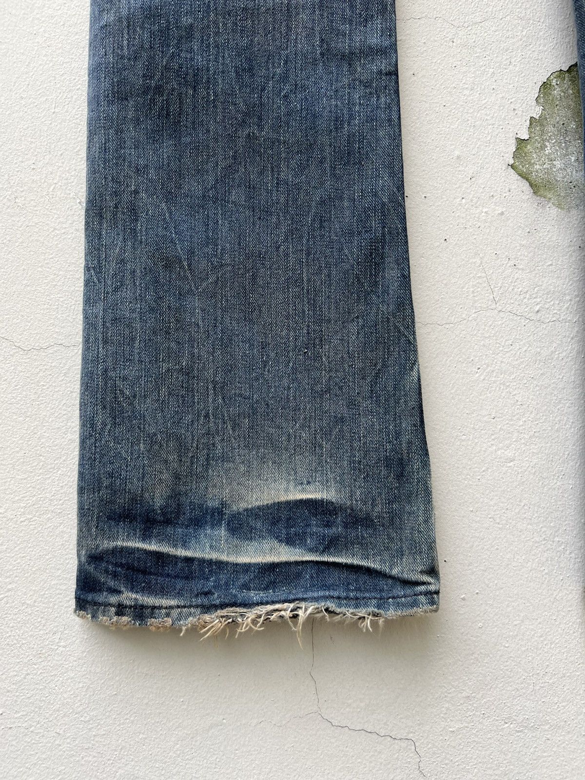 Japanese Brand × Lee × Vintage Vintage Lee X Japan Mud Wash Denim Flare Jeans Size US 29 - 18 Thumbnail