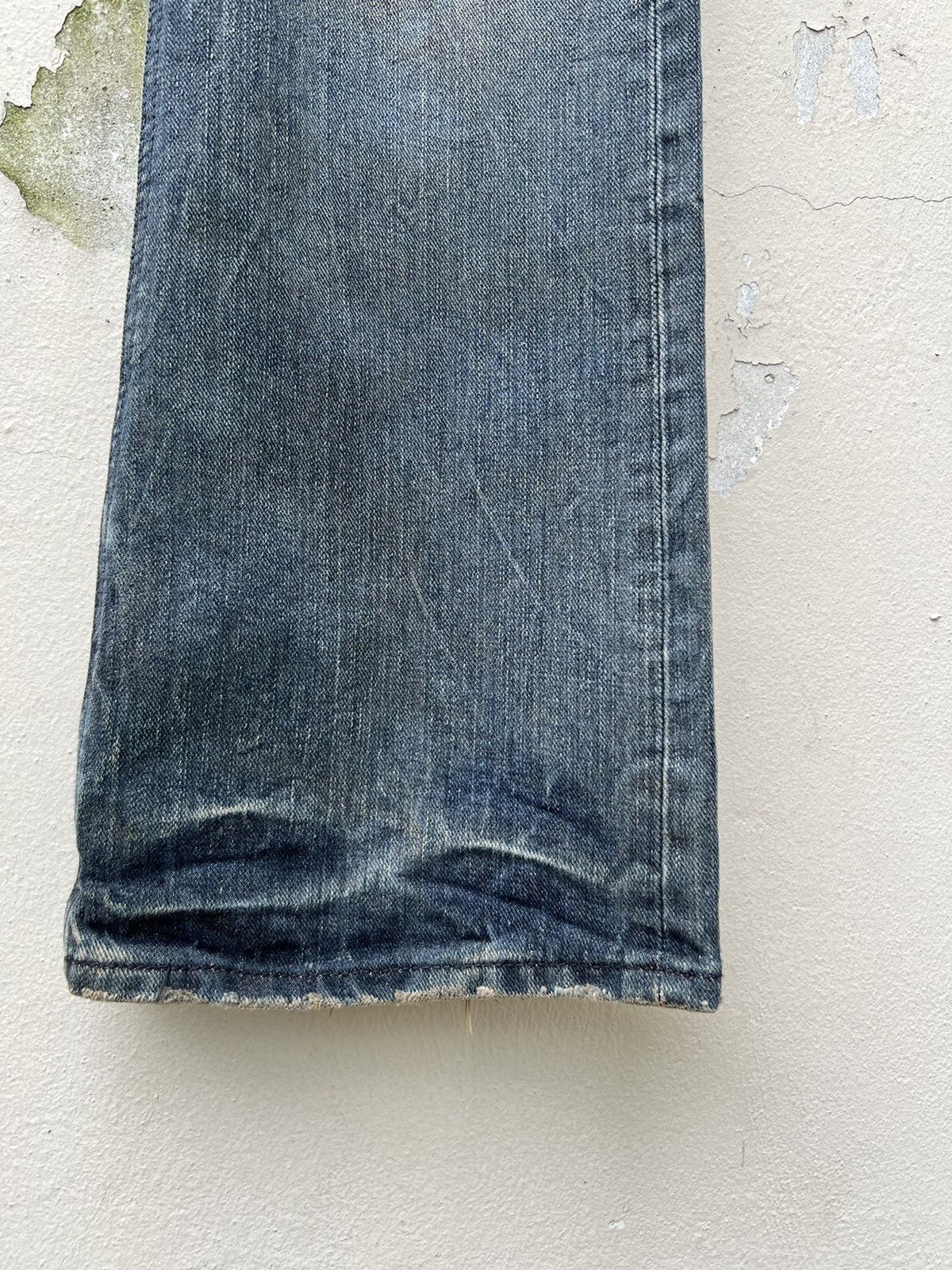 Japanese Brand × Lee × Vintage Vintage Lee X Japan Mud Wash Denim Flare Jeans Size US 29 - 13 Thumbnail