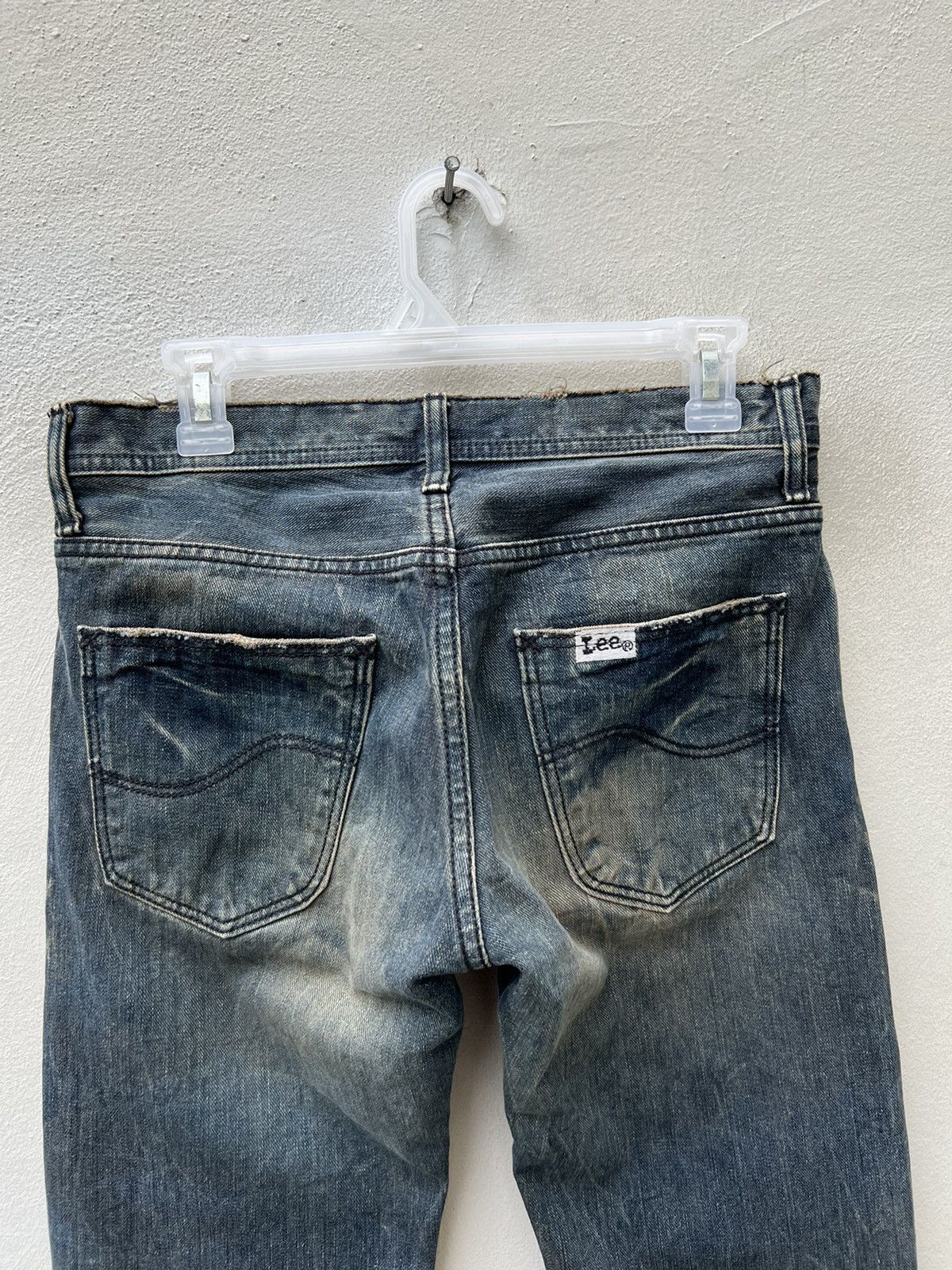 Japanese Brand × Lee × Vintage Vintage Lee X Japan Mud Wash Denim Flare Jeans Size US 29 - 16 Thumbnail