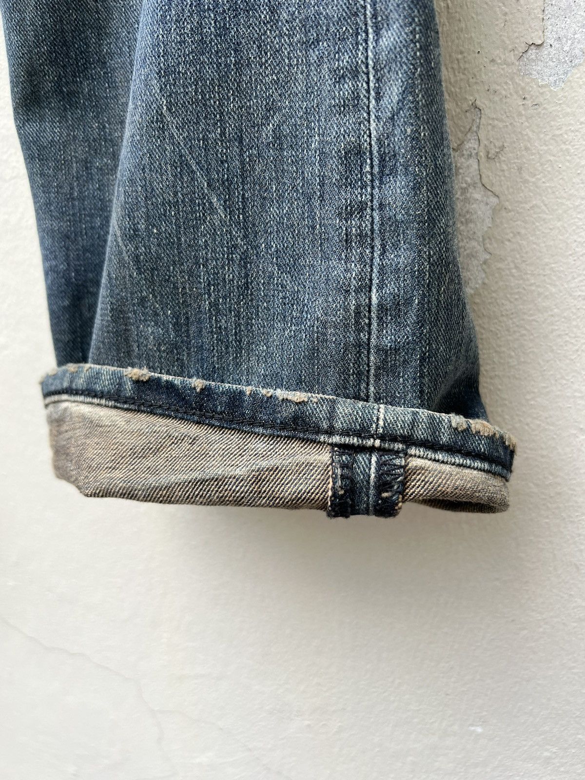 Japanese Brand × Lee × Vintage Vintage Lee X Japan Mud Wash Denim Flare Jeans Size US 29 - 14 Thumbnail