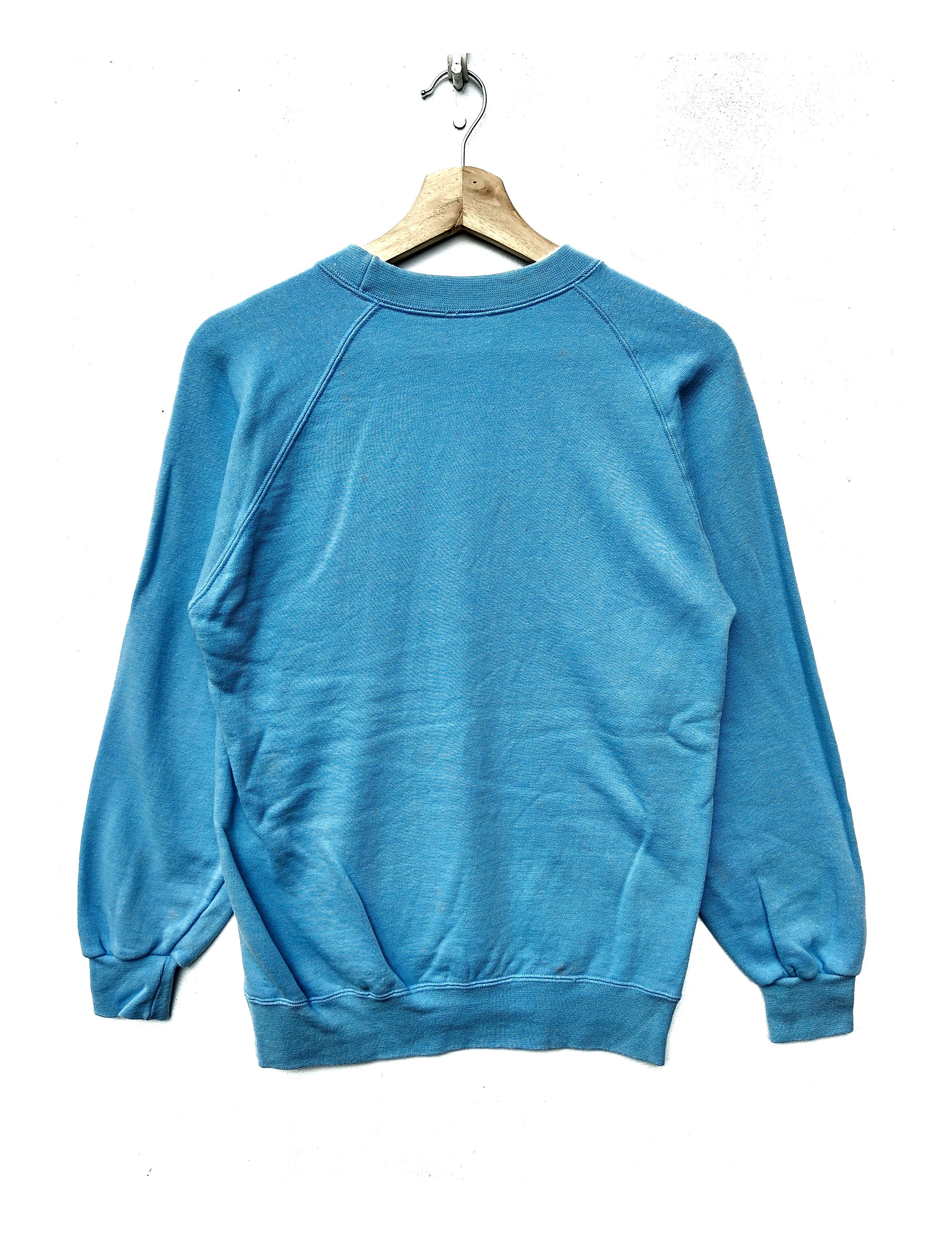 Vintage Vintage Angel Club Sweatshirt Print Spell Out/Blue Colour Size US S / EU 44-46 / 1 - 2 Thumbnail