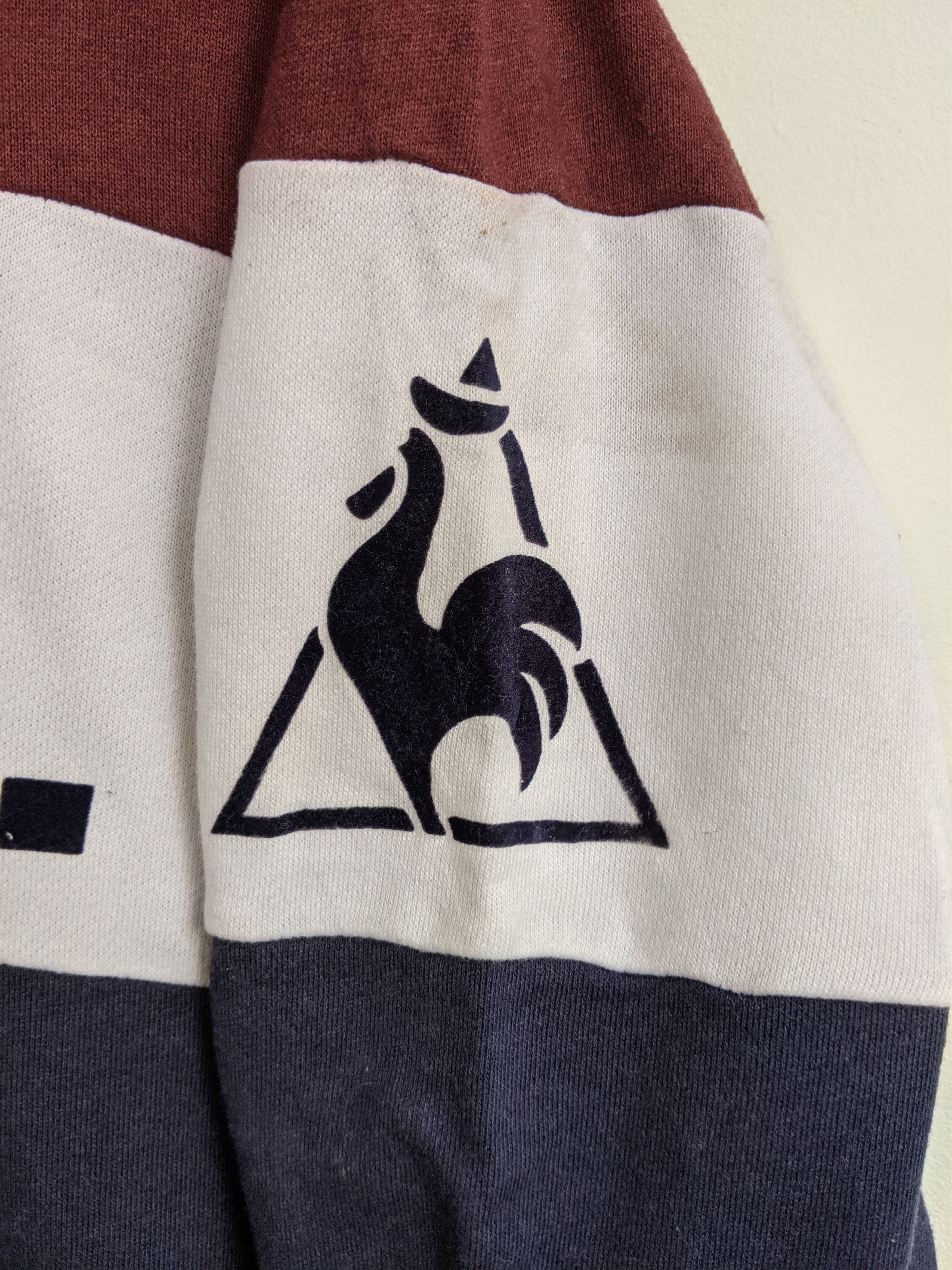 Le Coq Sportif le Coq Sportif Three Tone Hoodie Size US L / EU 52-54 / 3 - 5 Thumbnail
