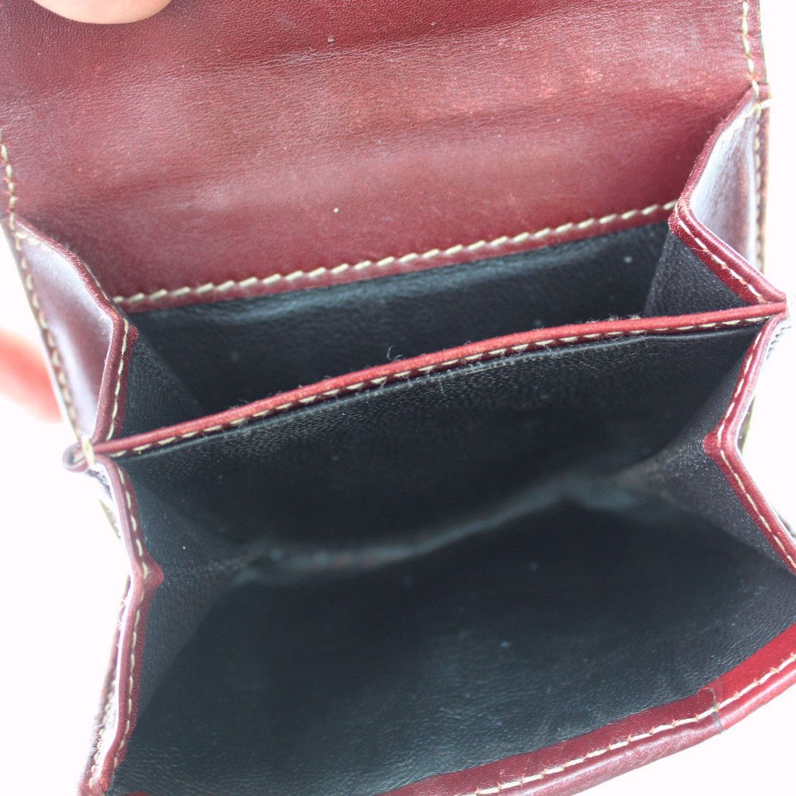 Gucci Gucci Red Monogram Wallet Size ONE SIZE - 4 Thumbnail