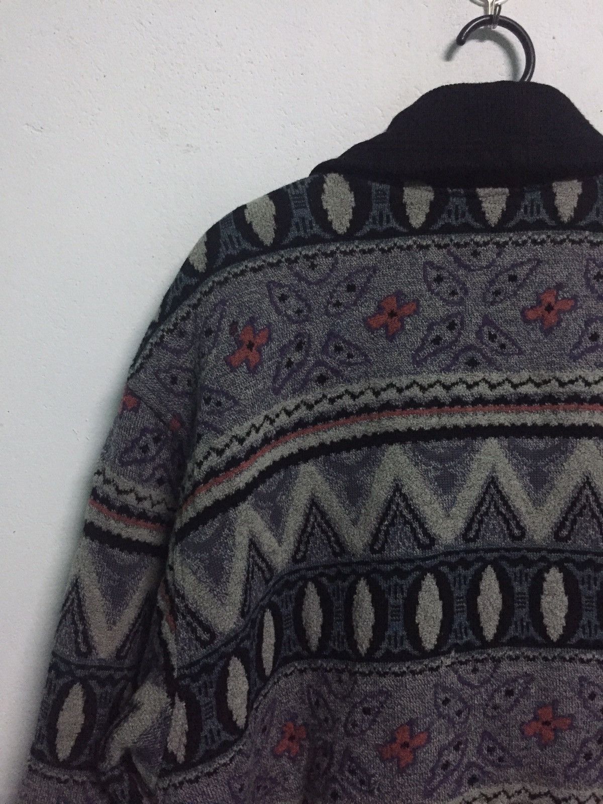 Balenciaga Balenciaga Sport CozyOverprint Knit Jacket Sweater Cardigan Size US L / EU 52-54 / 3 - 8 Thumbnail