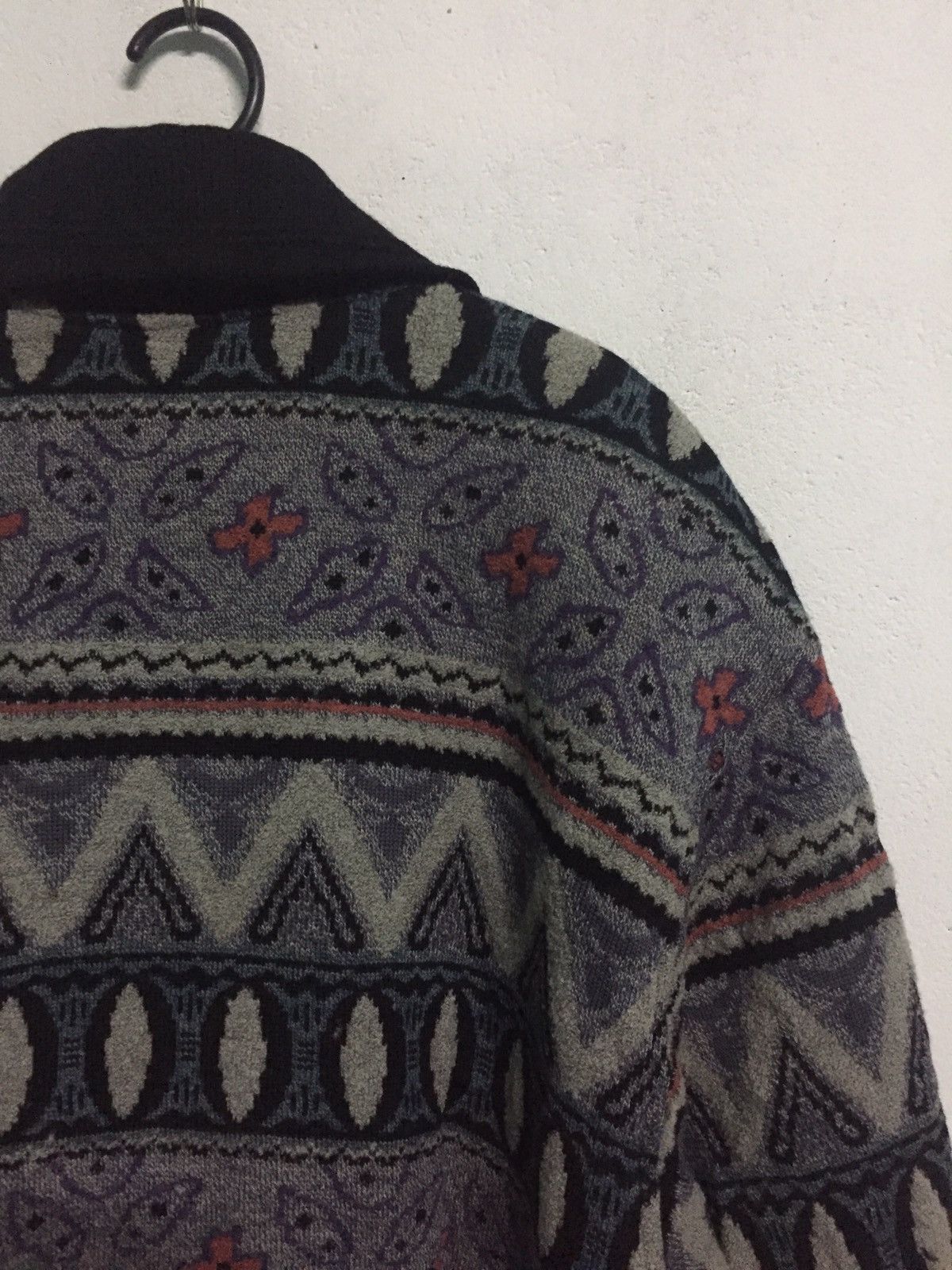 Balenciaga Balenciaga Sport CozyOverprint Knit Jacket Sweater Cardigan Size US L / EU 52-54 / 3 - 7 Thumbnail