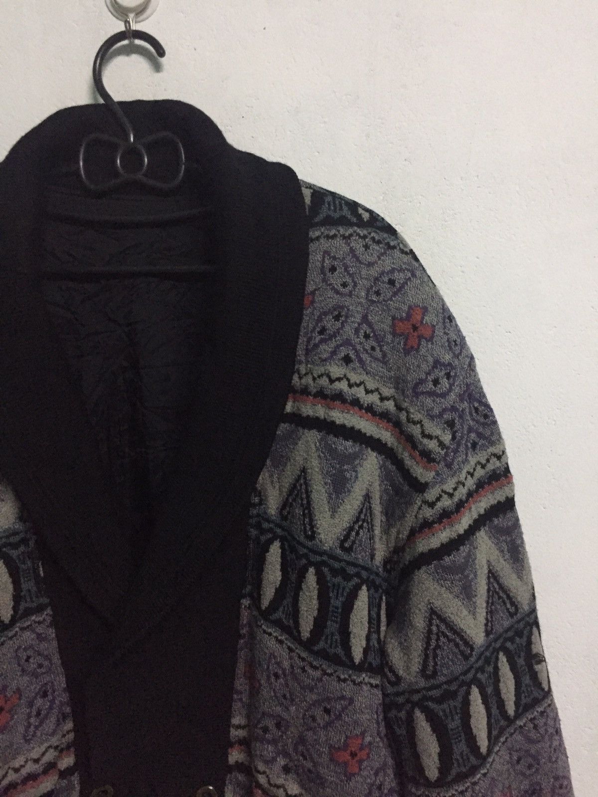Balenciaga Balenciaga Sport CozyOverprint Knit Jacket Sweater Cardigan Size US L / EU 52-54 / 3 - 3 Thumbnail