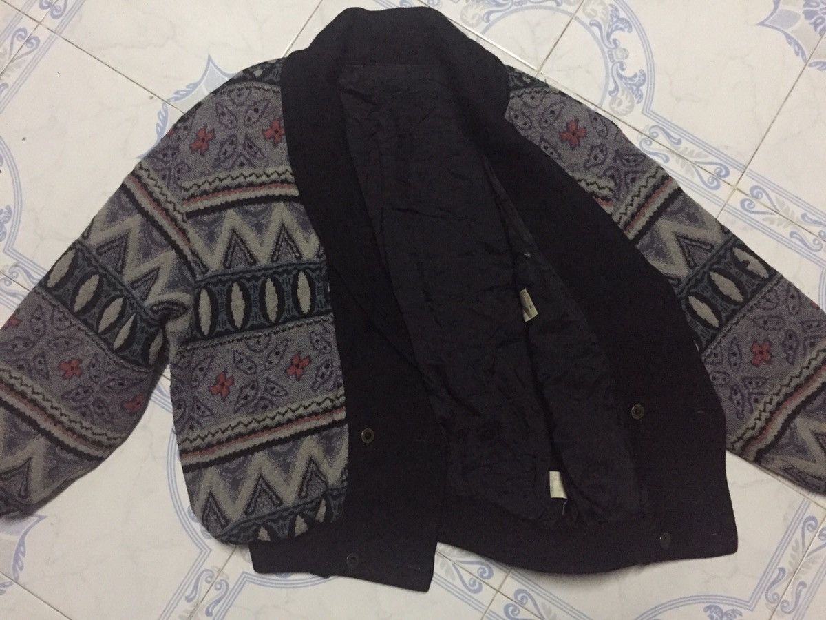Balenciaga Balenciaga Sport CozyOverprint Knit Jacket Sweater Cardigan Size US L / EU 52-54 / 3 - 14 Thumbnail