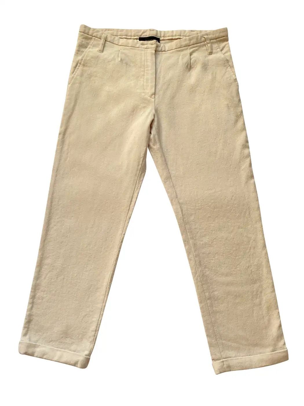 Ann Demeulemeester ⚡️QUICK SALE⚡️Ann Demeulemeester Beige Wool Trousers Pants Size US 32 / EU 48 - 1 Thumbnail