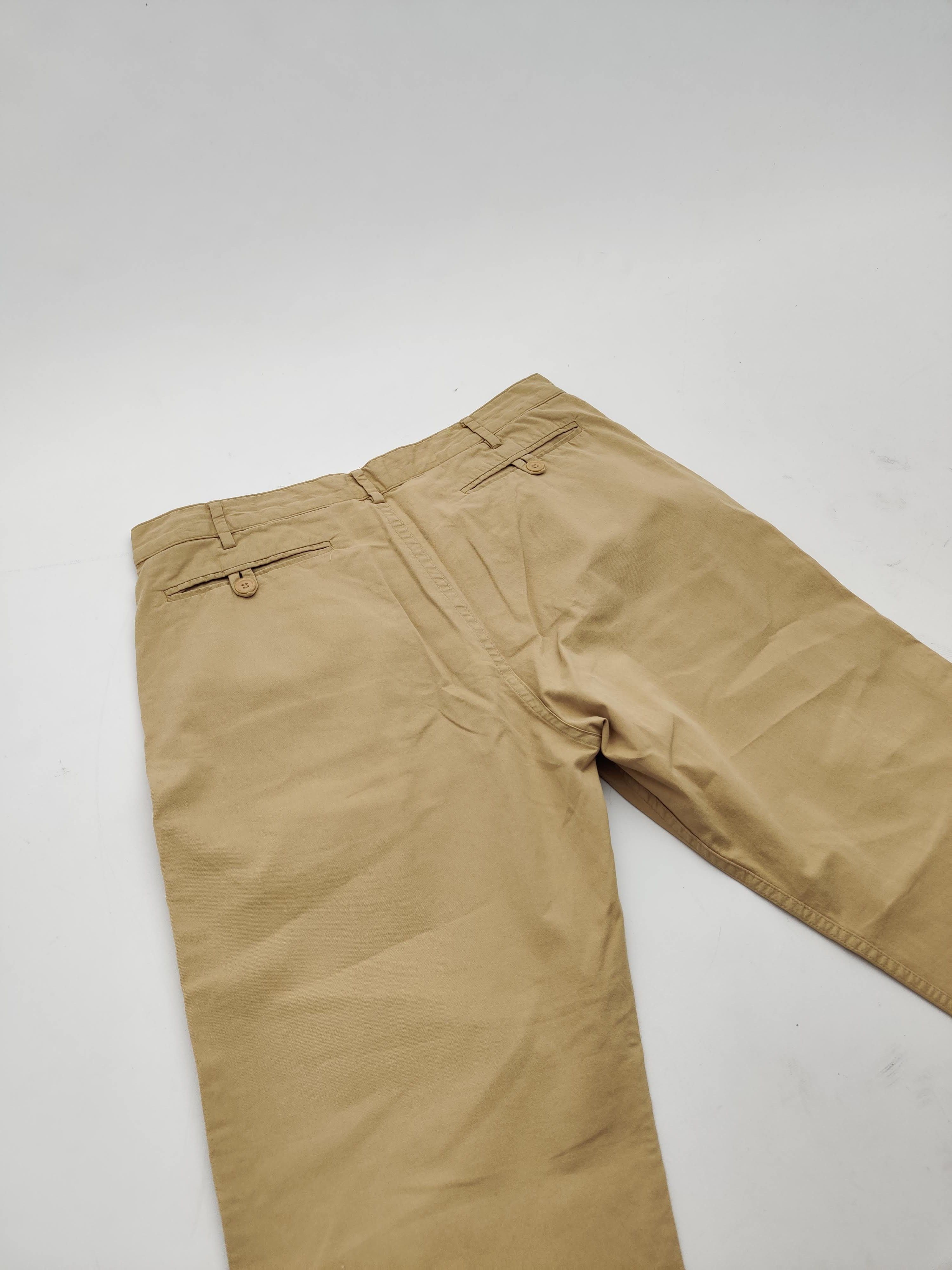 Helmut Lang ⚡️QUICK SALE⚡️1990's Helmut Lang Beige Pants Trousers Size US 31 - 3 Thumbnail