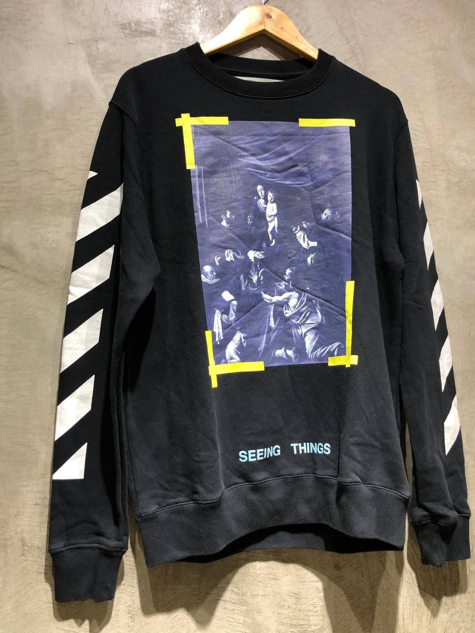 Off-White Off-White Caravaggio Diagonal Long sleeves Size US L / EU 52-54 / 3 - 3 Thumbnail