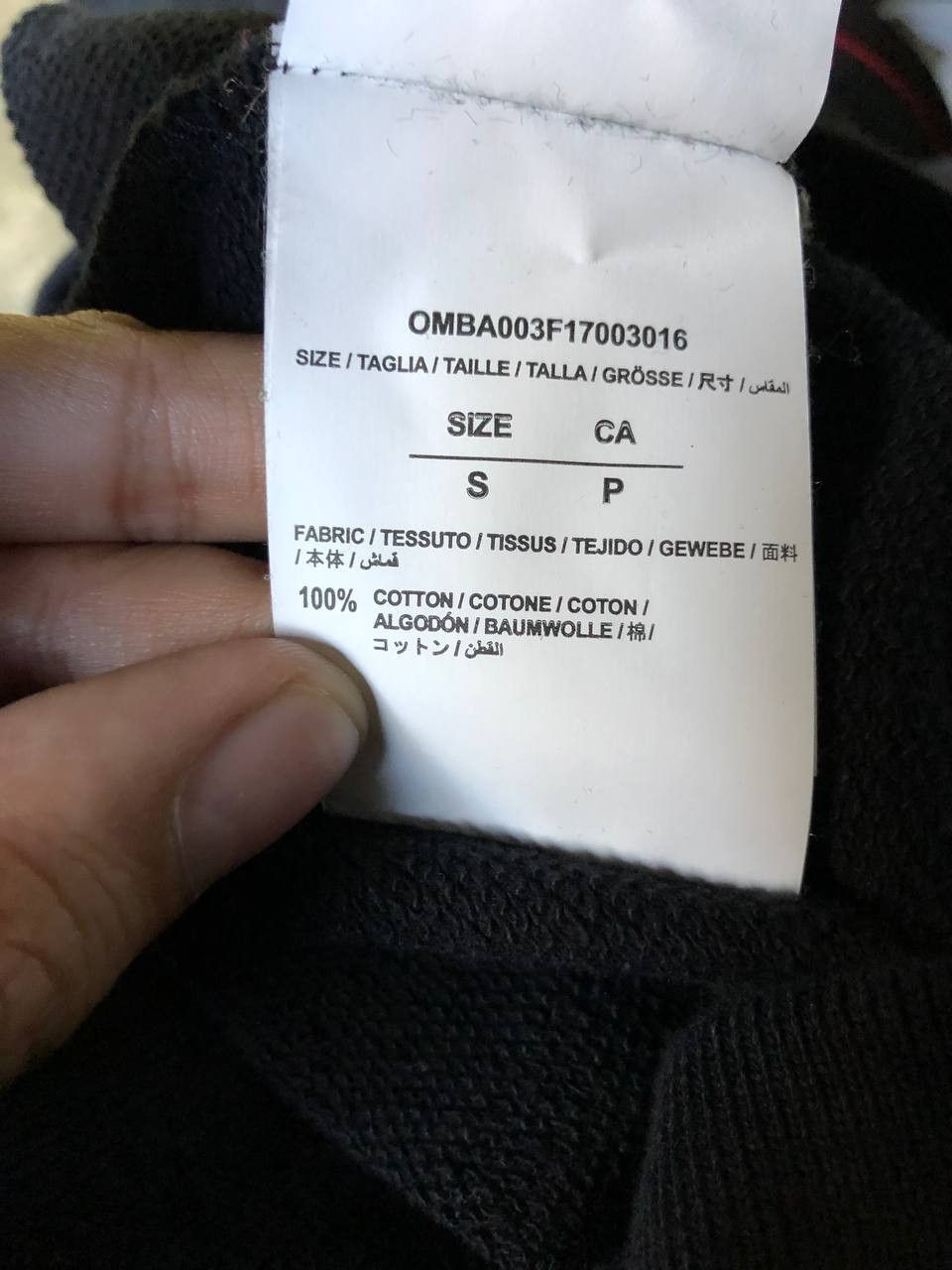 Off-White Off-White Caravaggio Diagonal Long sleeves Size US L / EU 52-54 / 3 - 15 Thumbnail