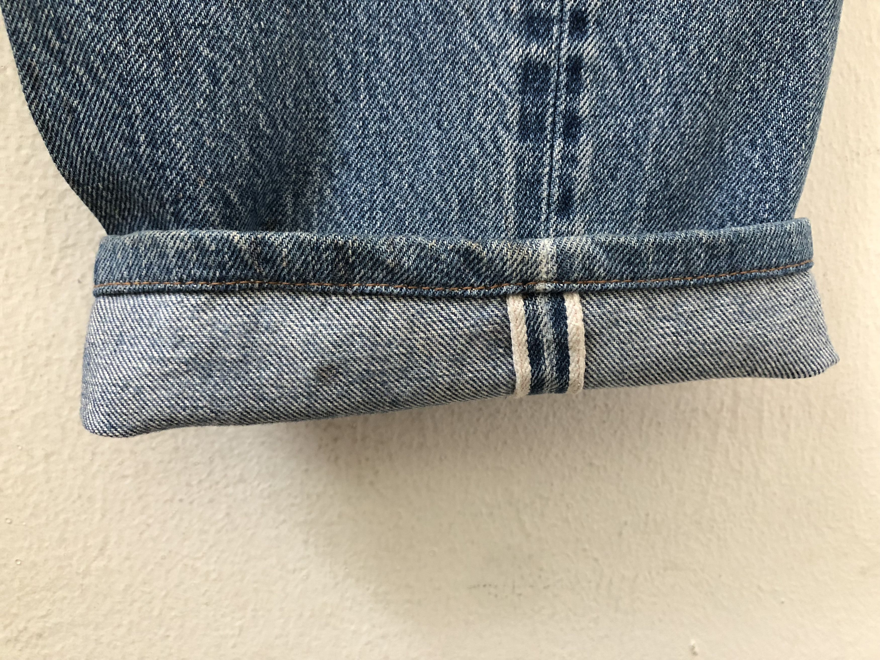 Levi's × Vintage Vintage 70s Levi's 501 Painter Redline Selvedge Denim Jeans Size US 33 - 7 Thumbnail